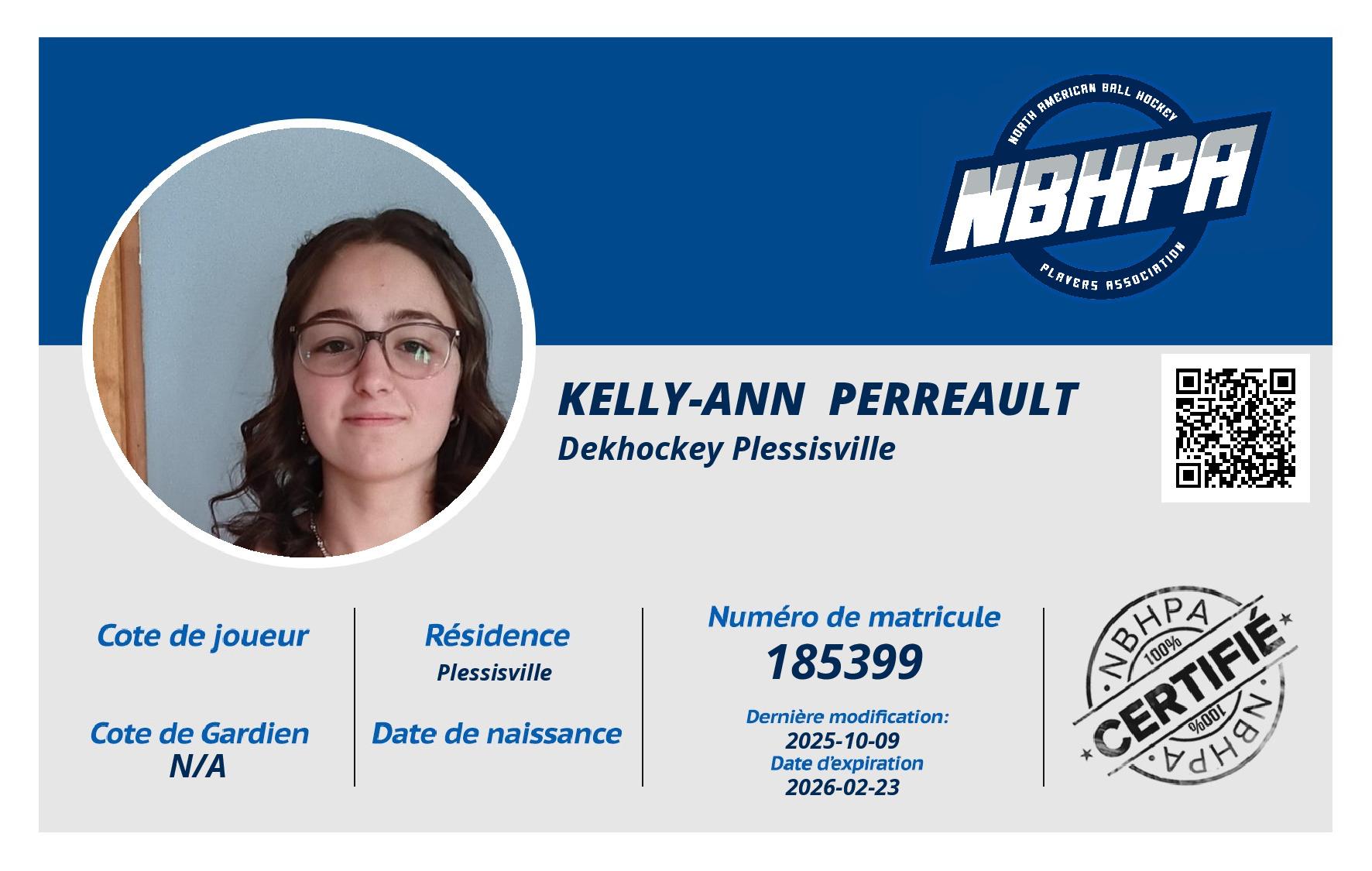 Kelly-Ann  Perreault 