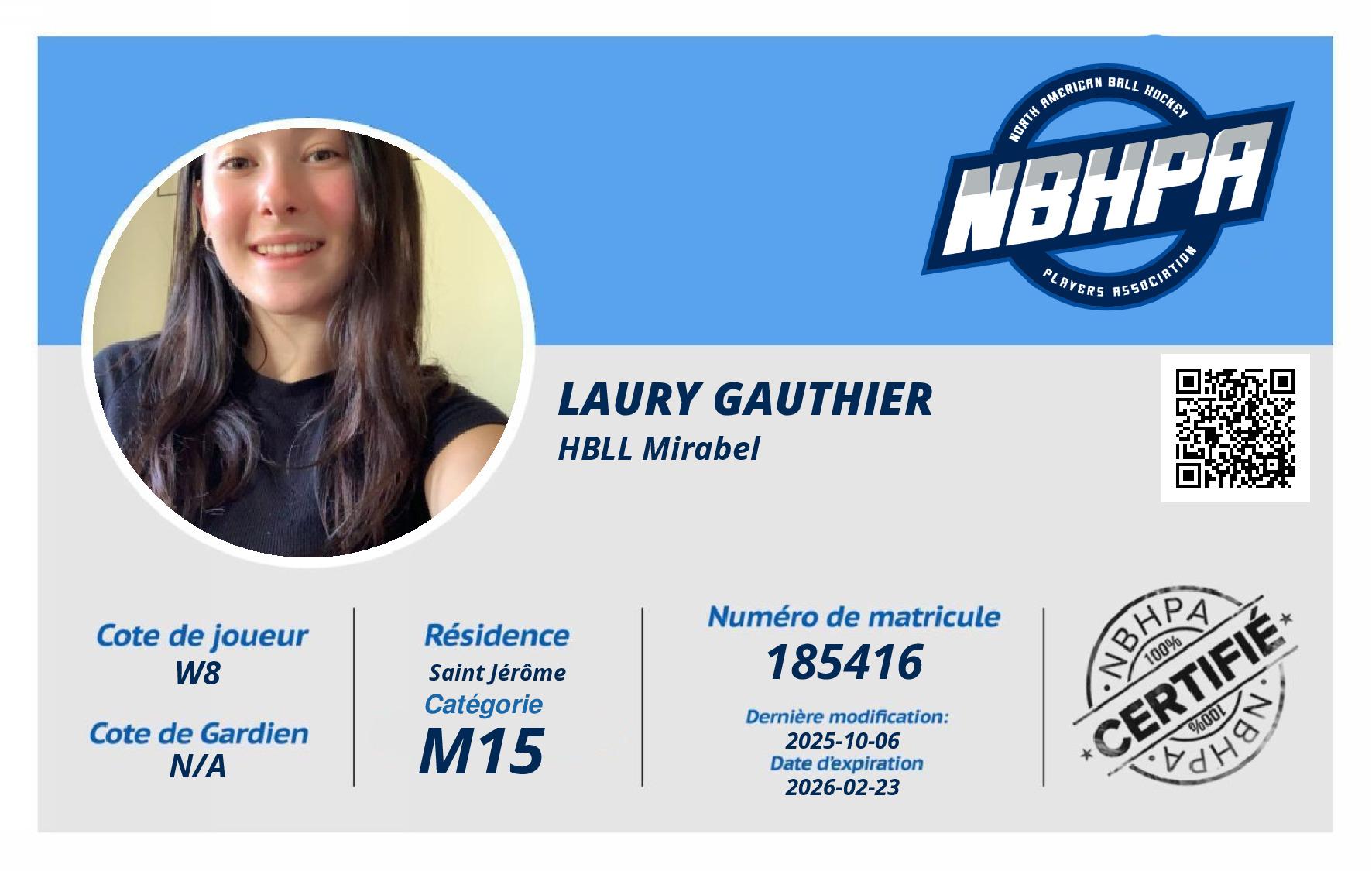 Laury Gauthier