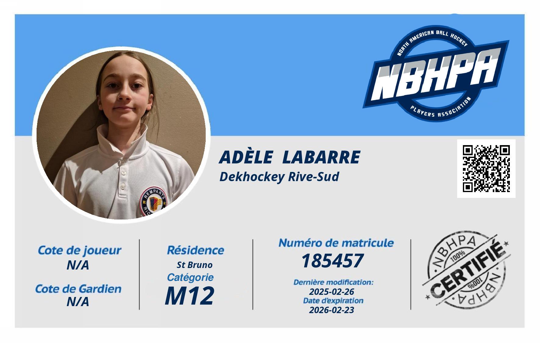 Adèle  Labarre 
