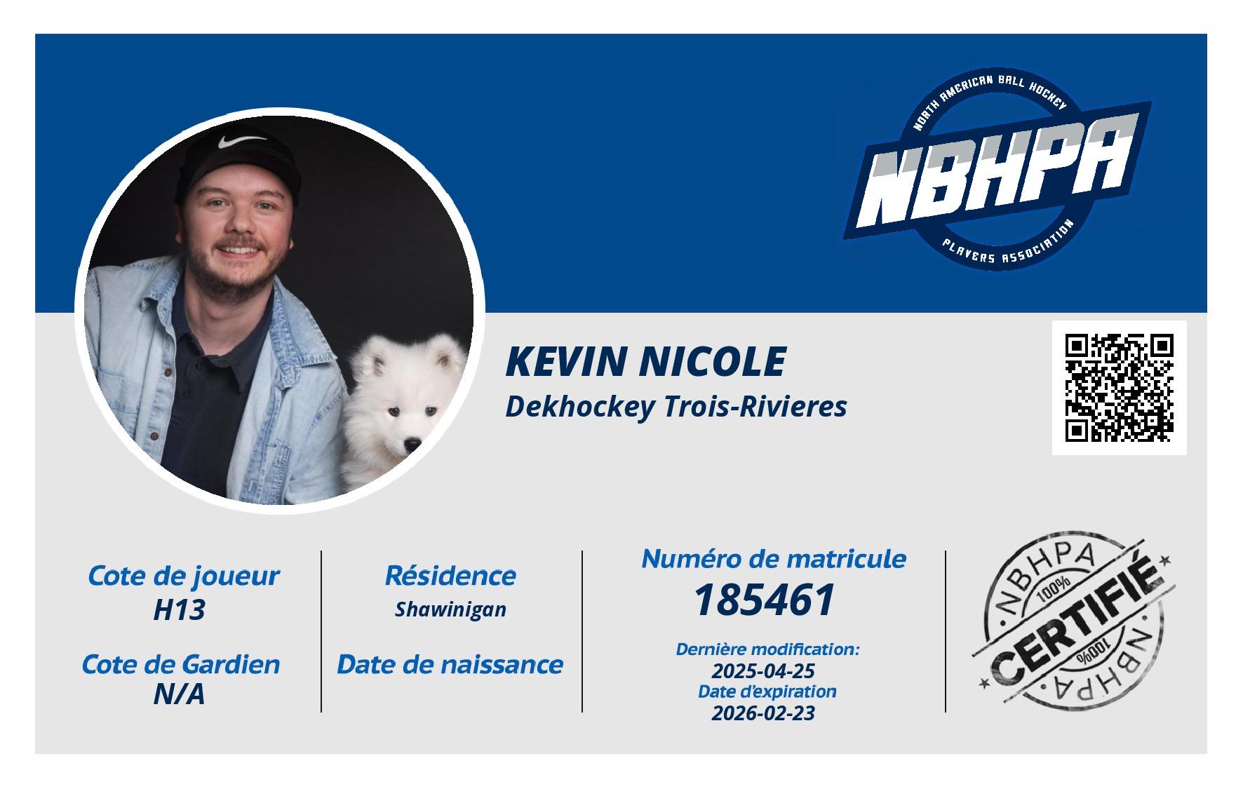 Kevin Nicole