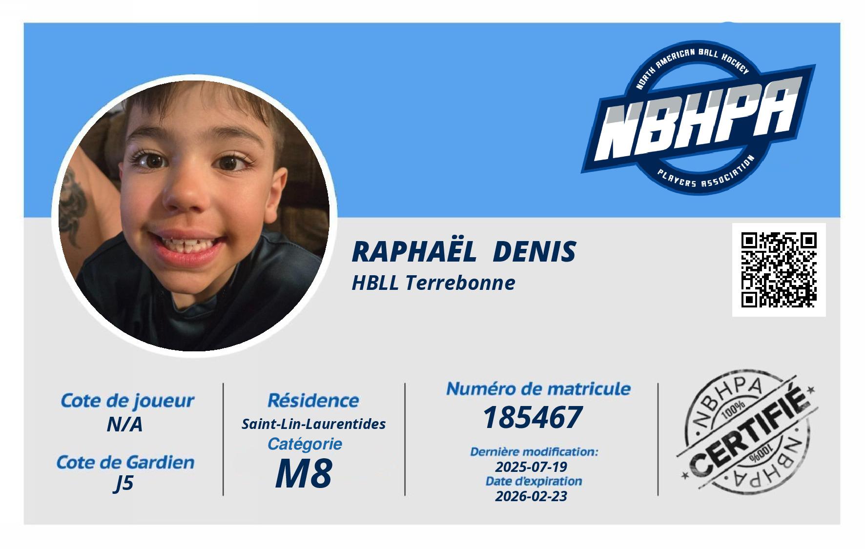 Raphaël  Denis 