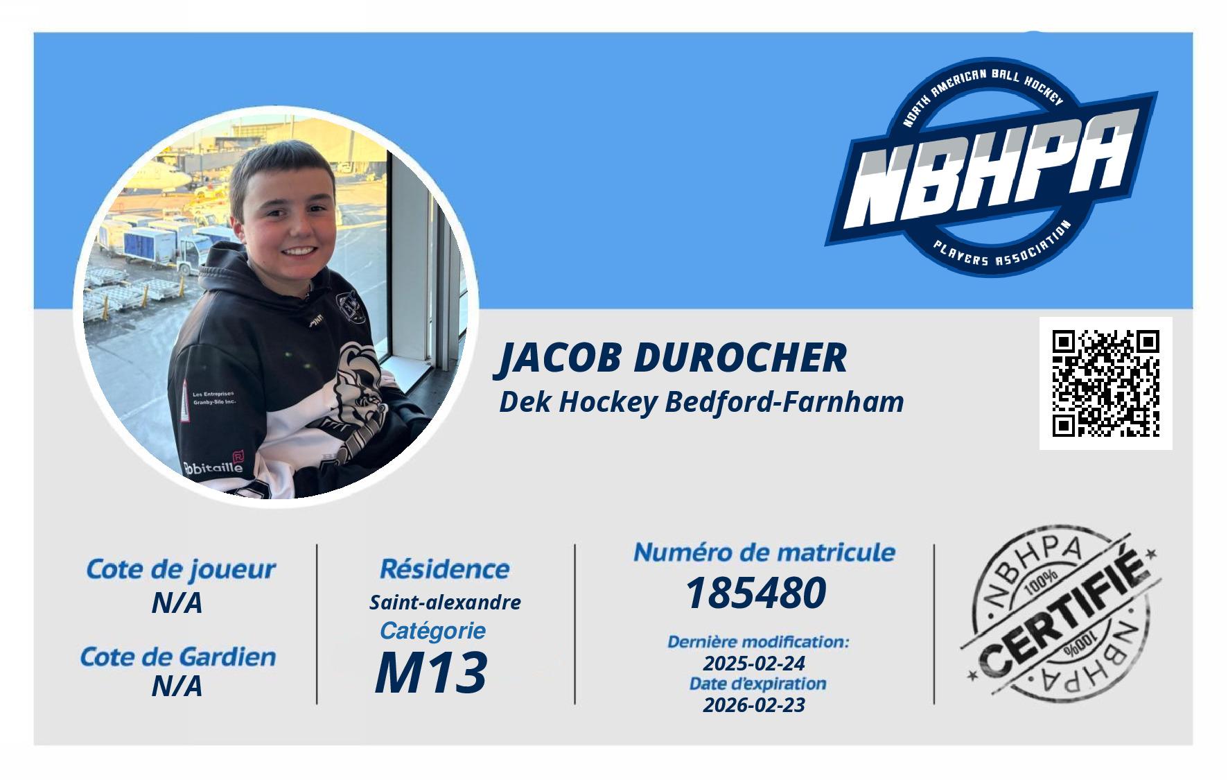 Jacob Durocher