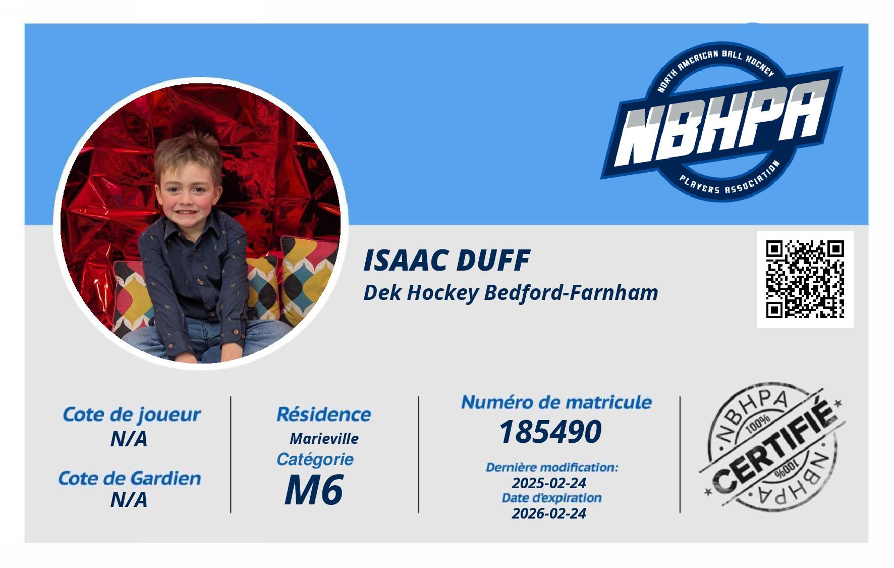 Isaac Duff
