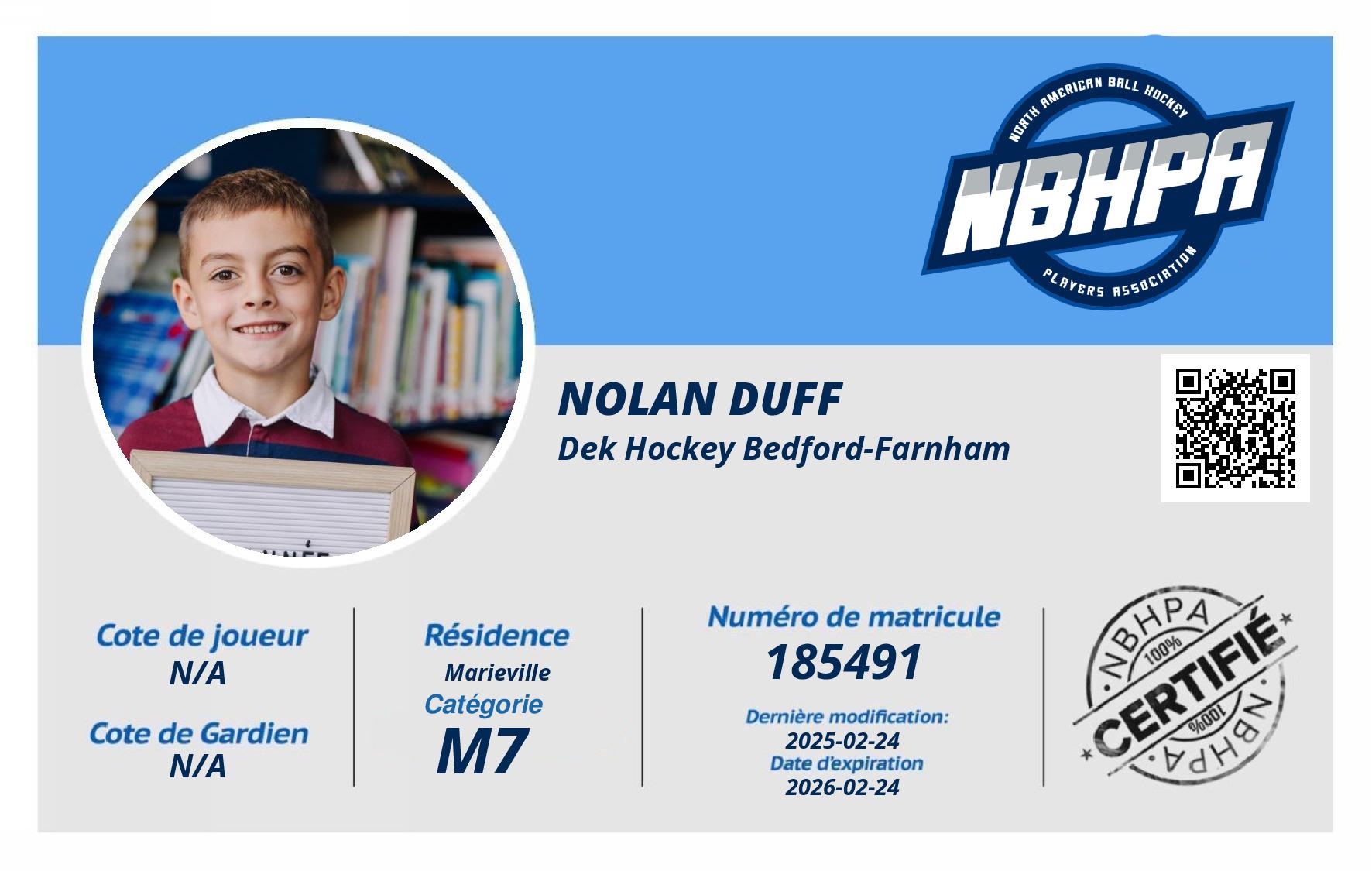 Nolan Duff