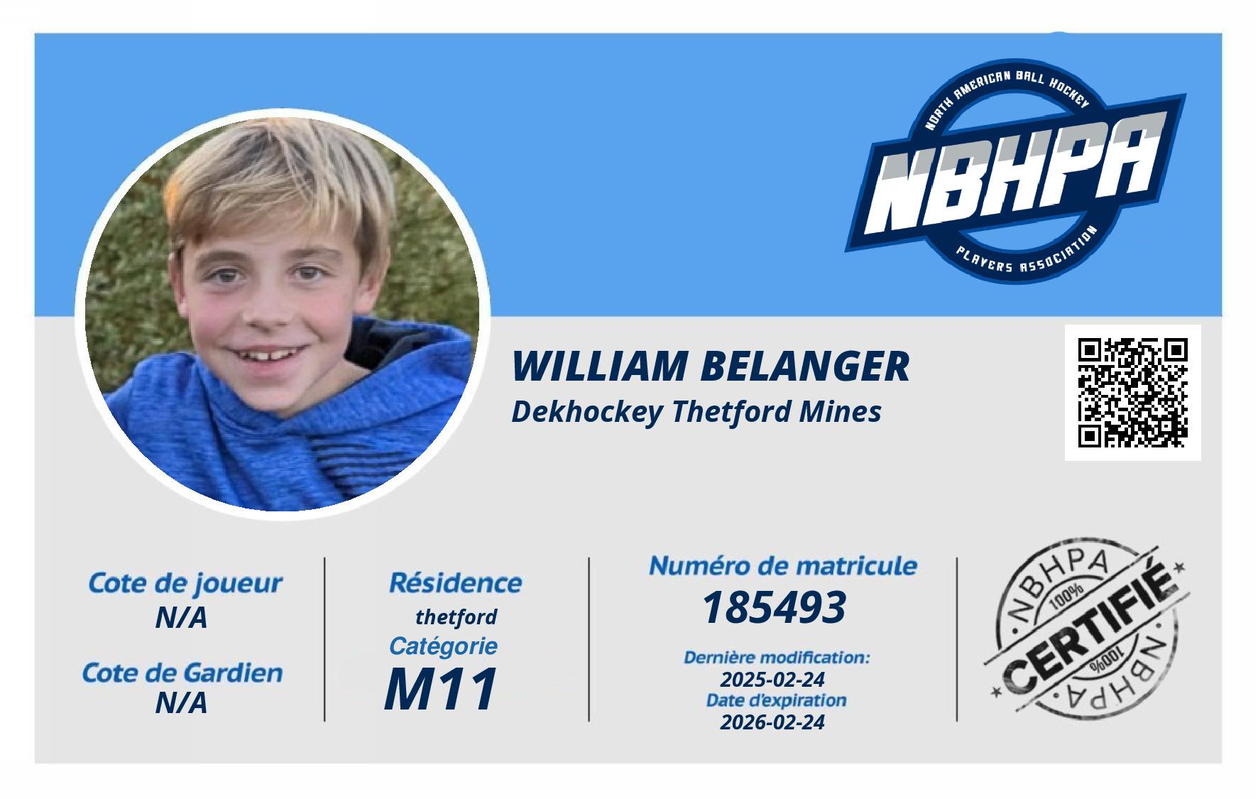 William Belanger