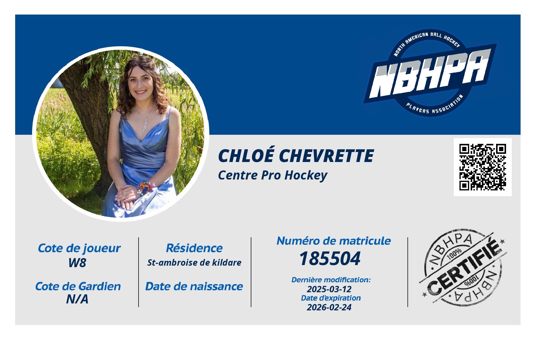 Chloé Chevrette