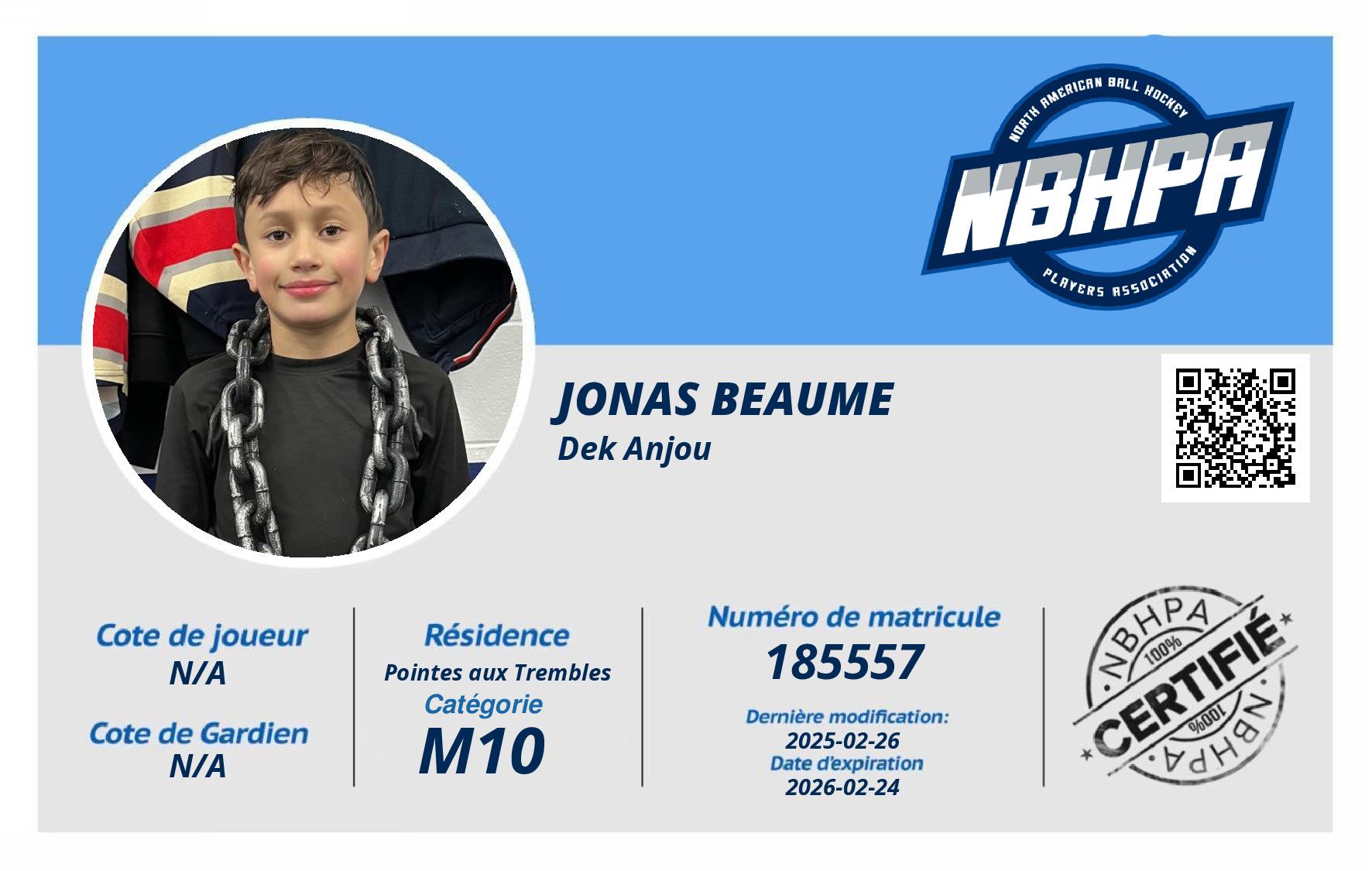 Jonas Beaume