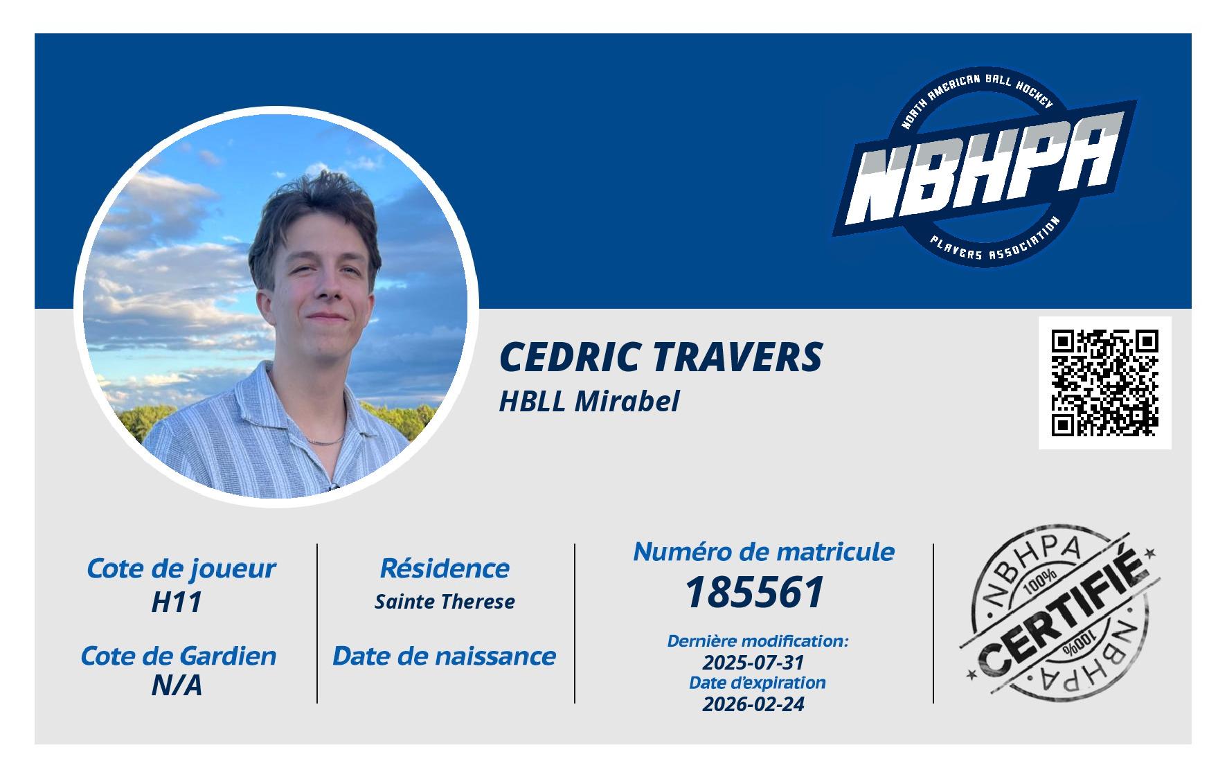 Cedric Travers