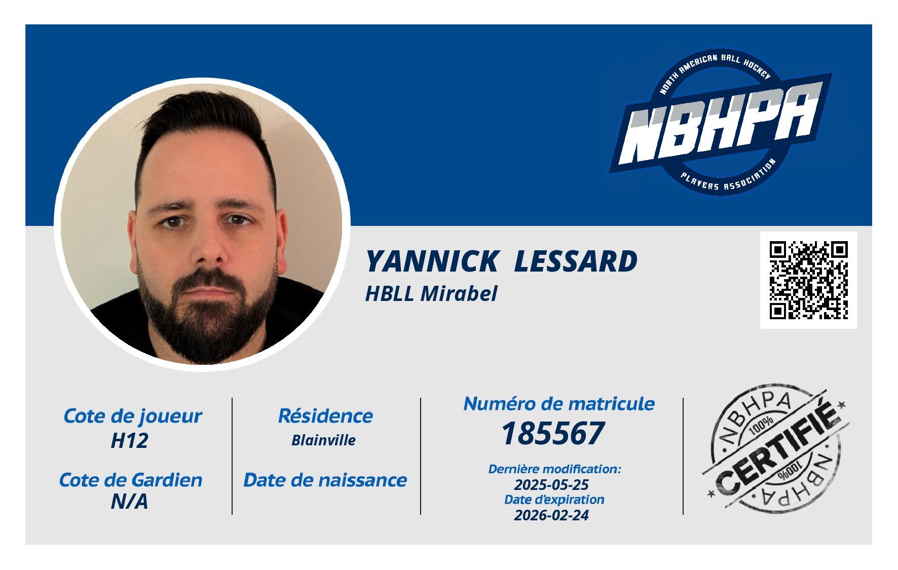 Yannick  Lessard