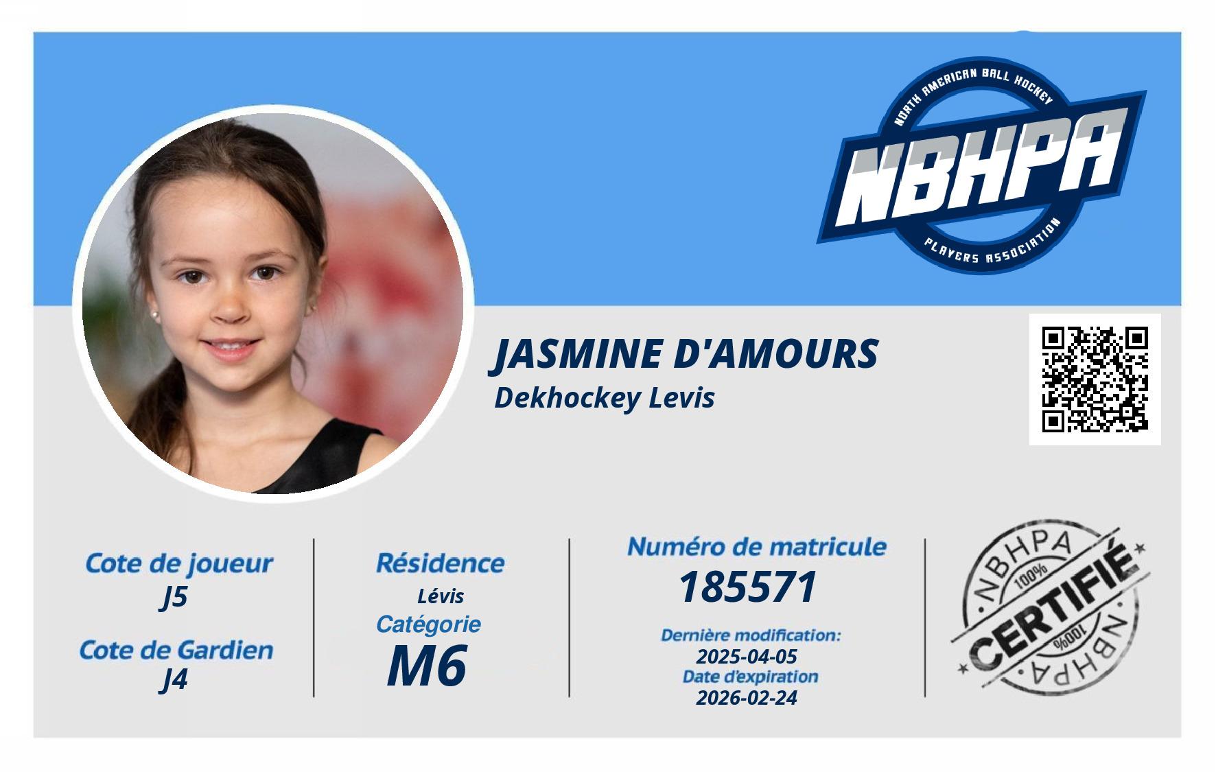 Jasmine D'Amours