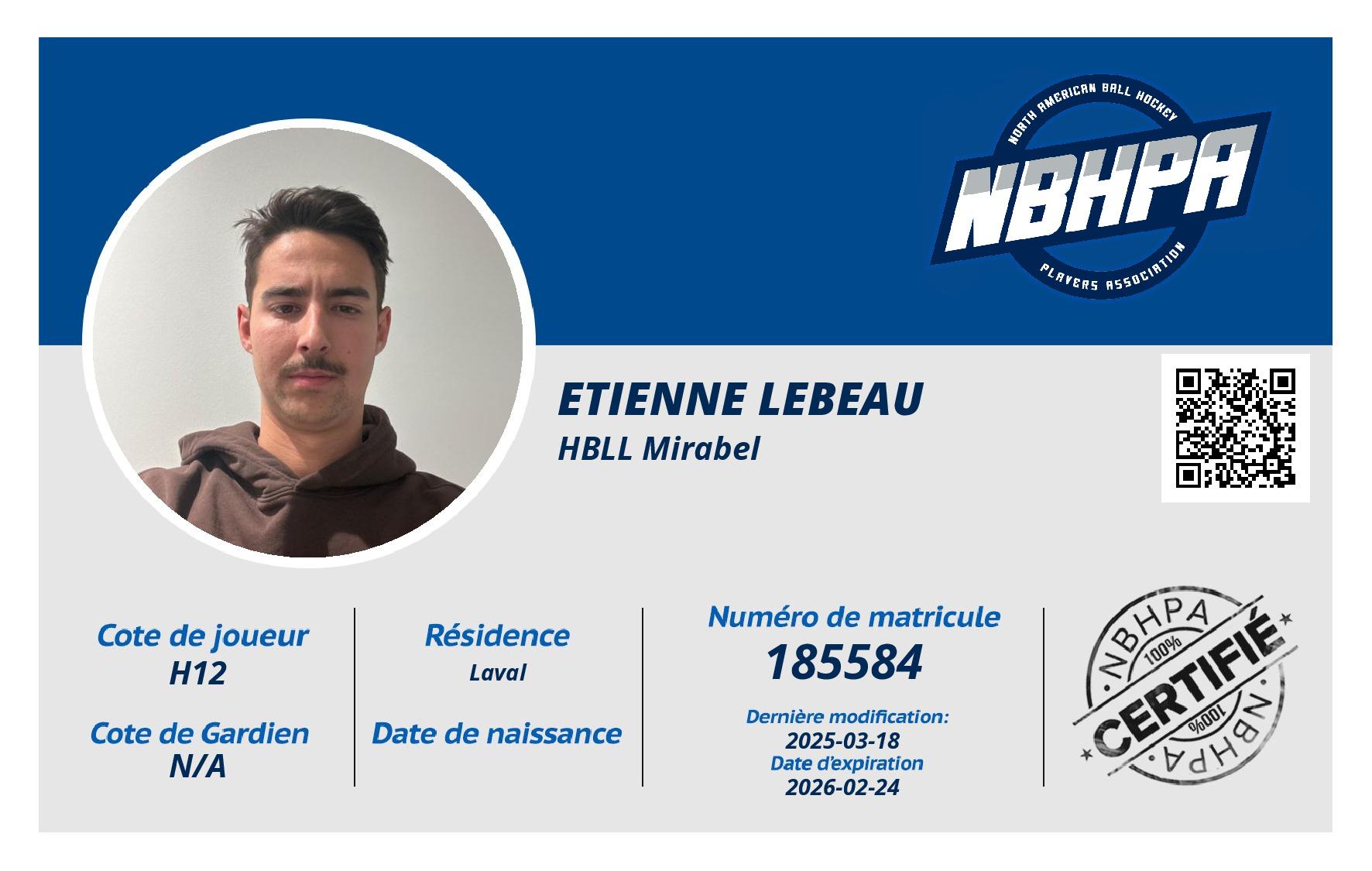 Etienne Lebeau