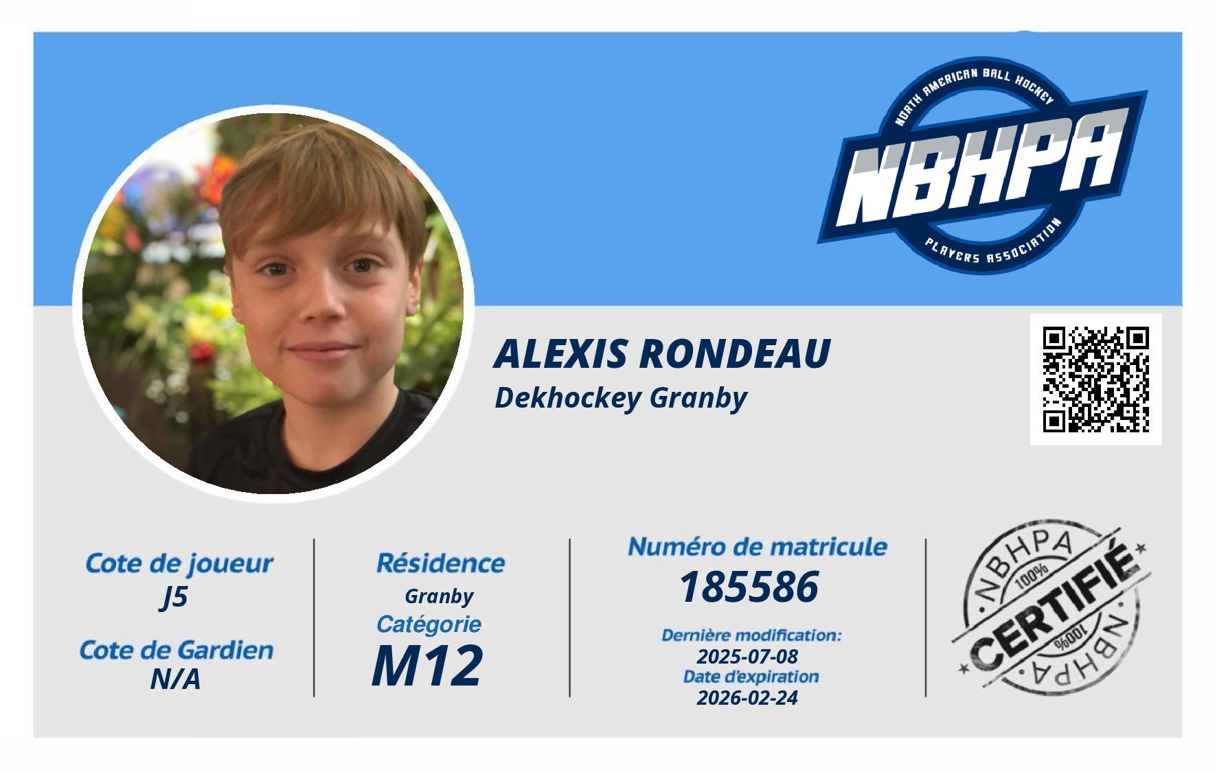 Alexis Rondeau