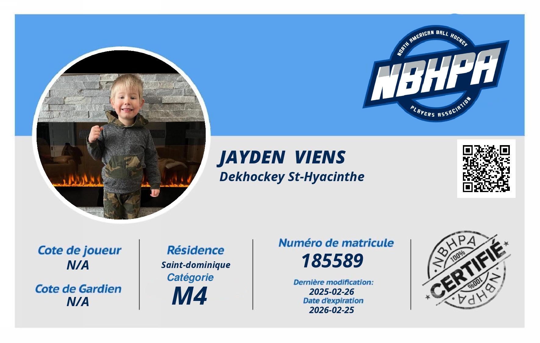Jayden  Viens
