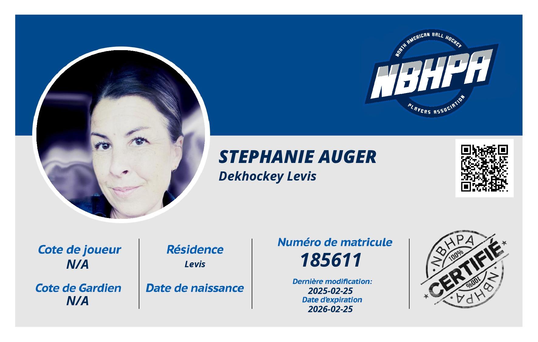 Stephanie Auger