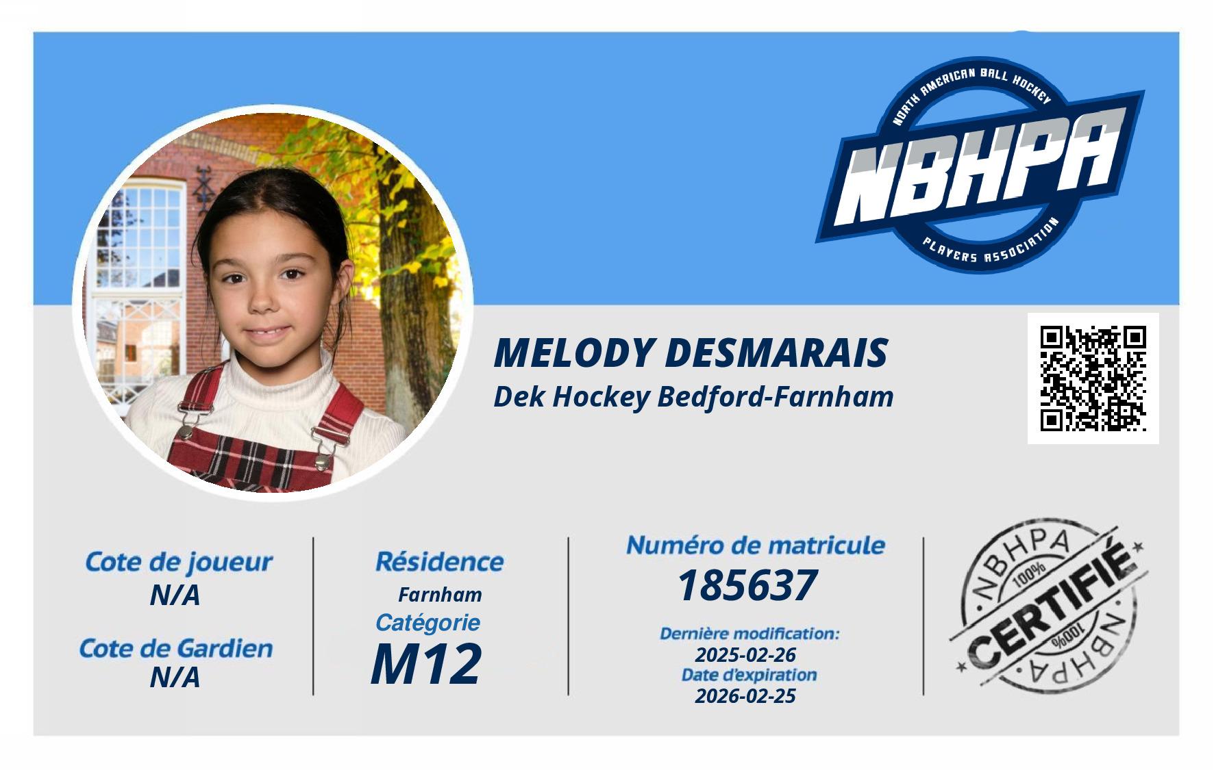 Melody Desmarais