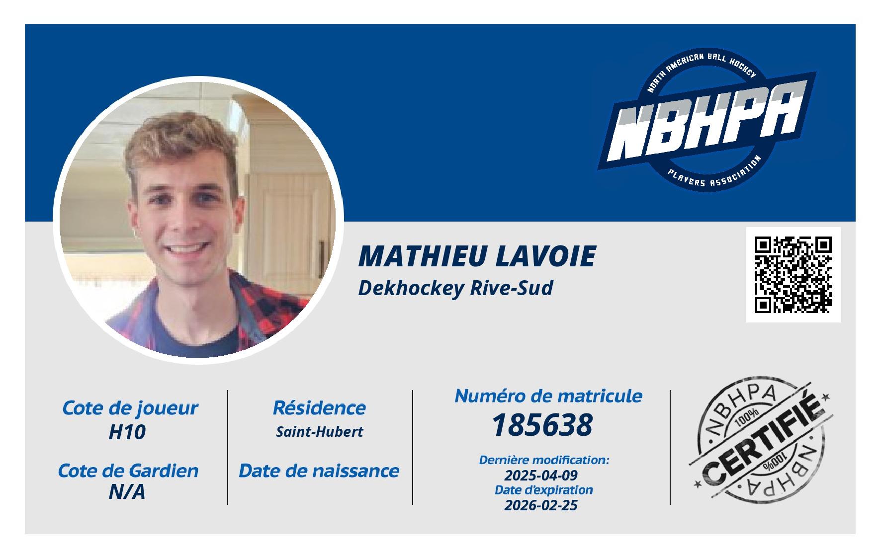 Mathieu Lavoie