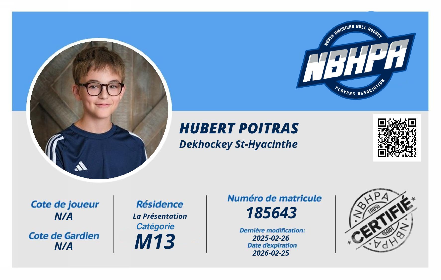 Hubert Poitras
