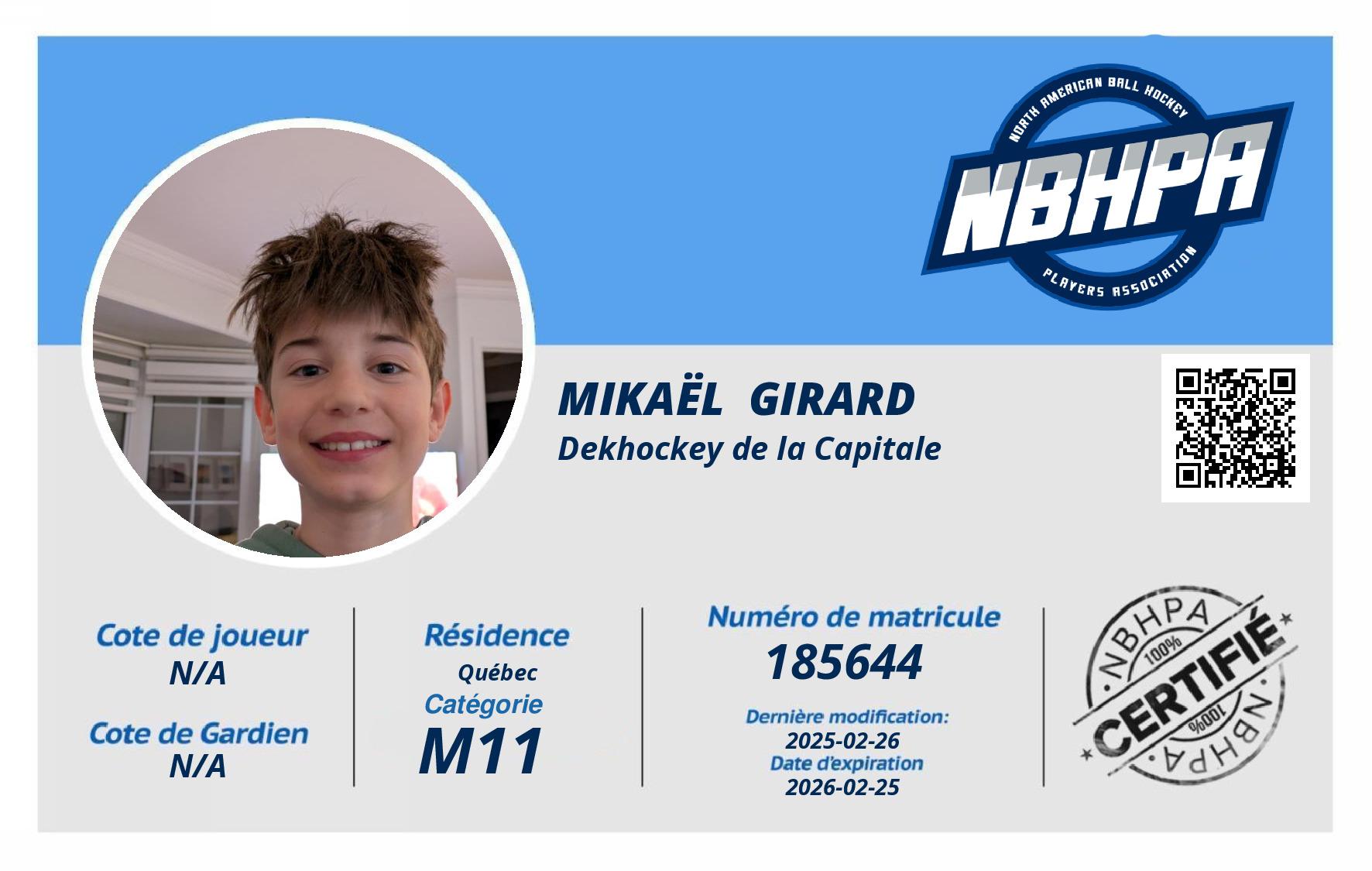 Mikaël  Girard