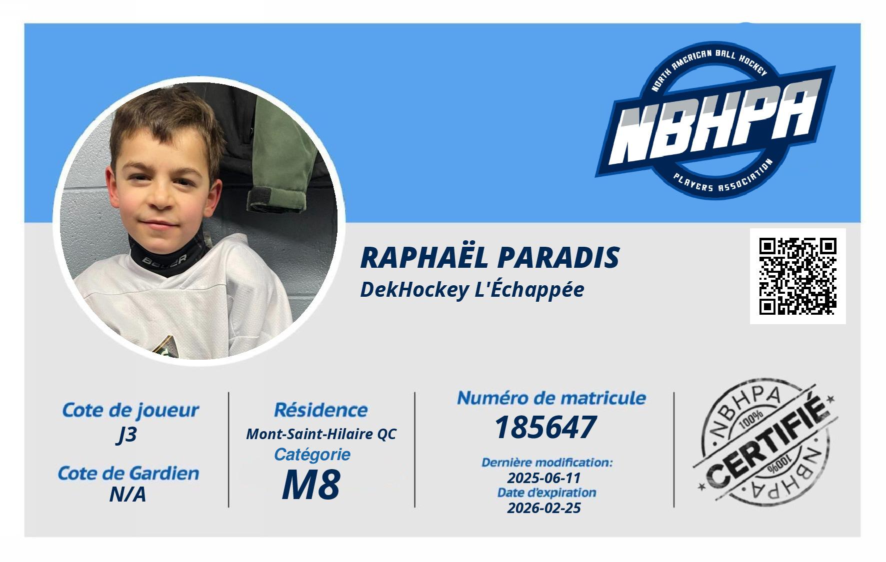 Raphaël Paradis