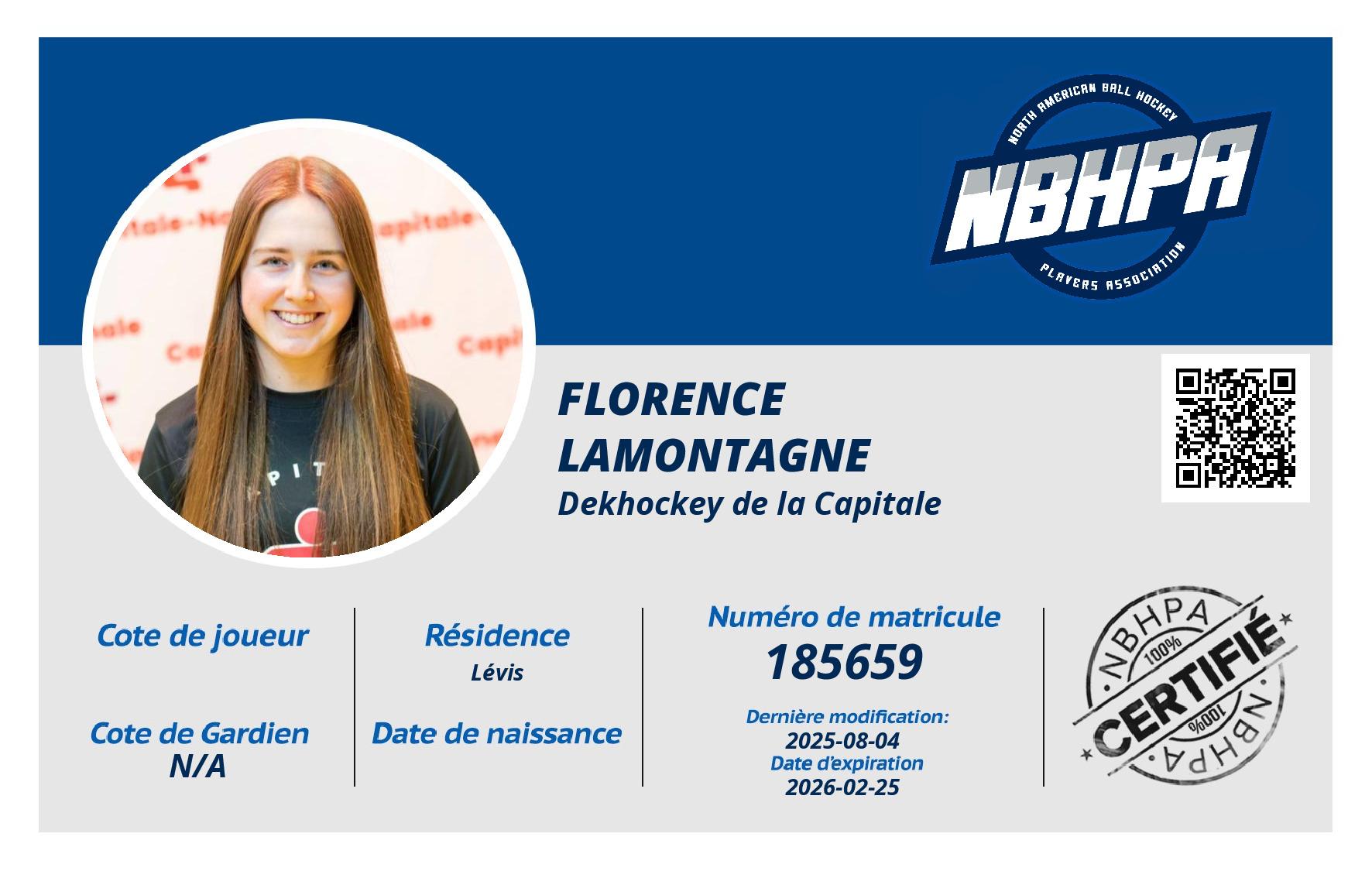 Florence Lamontagne