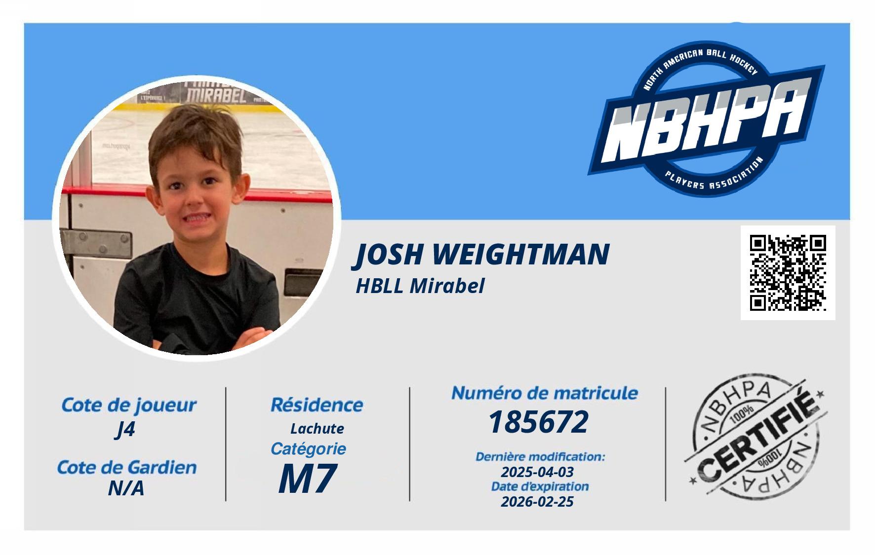Josh Weightman 