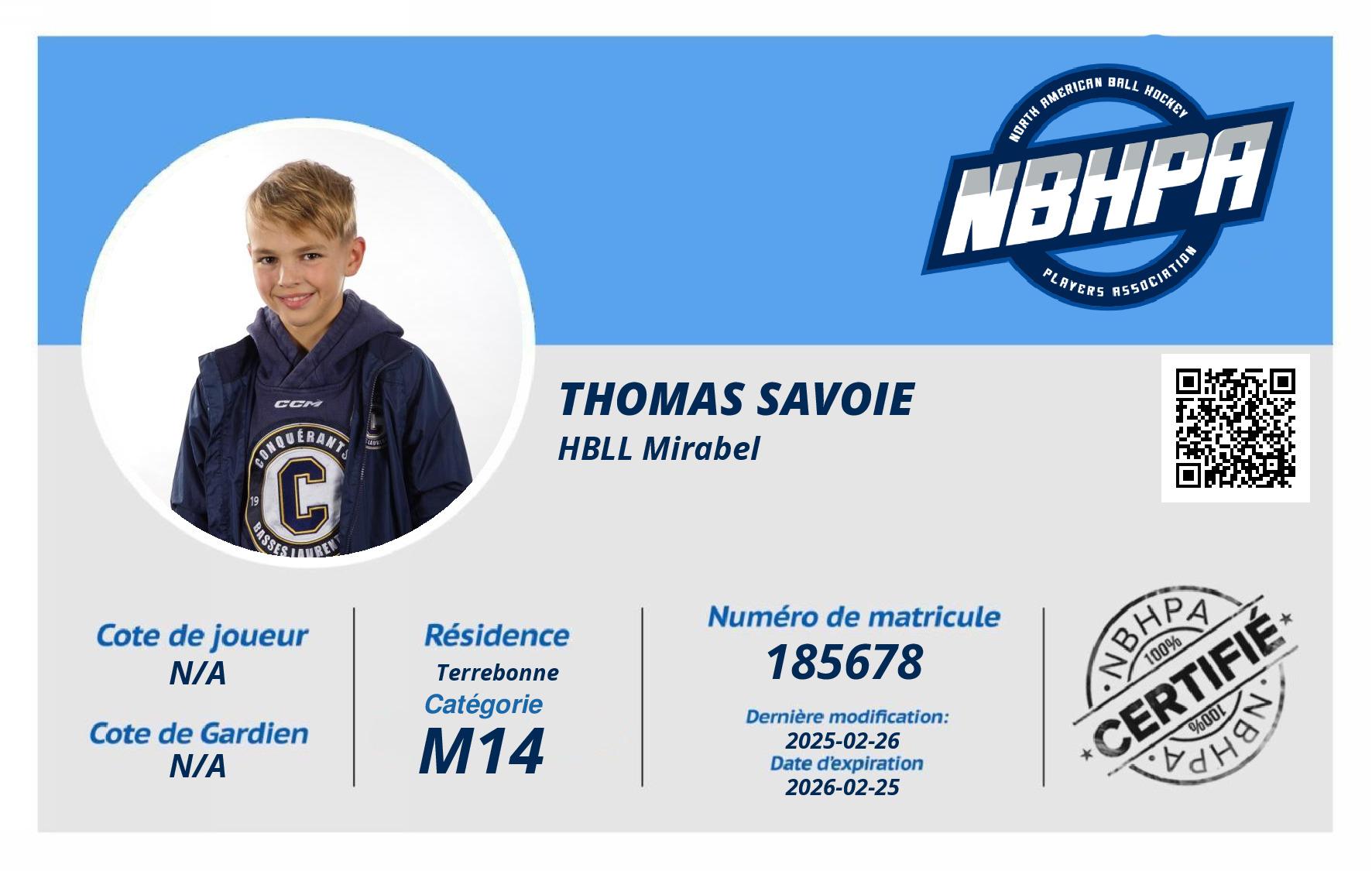 Thomas Savoie