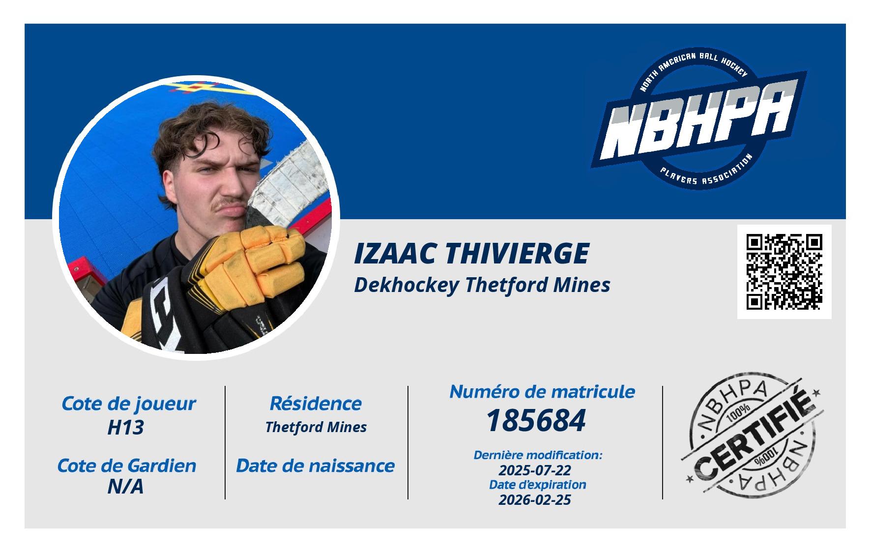 Izaac Thivierge