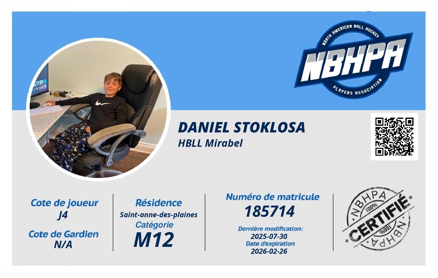 Daniel Stoklosa