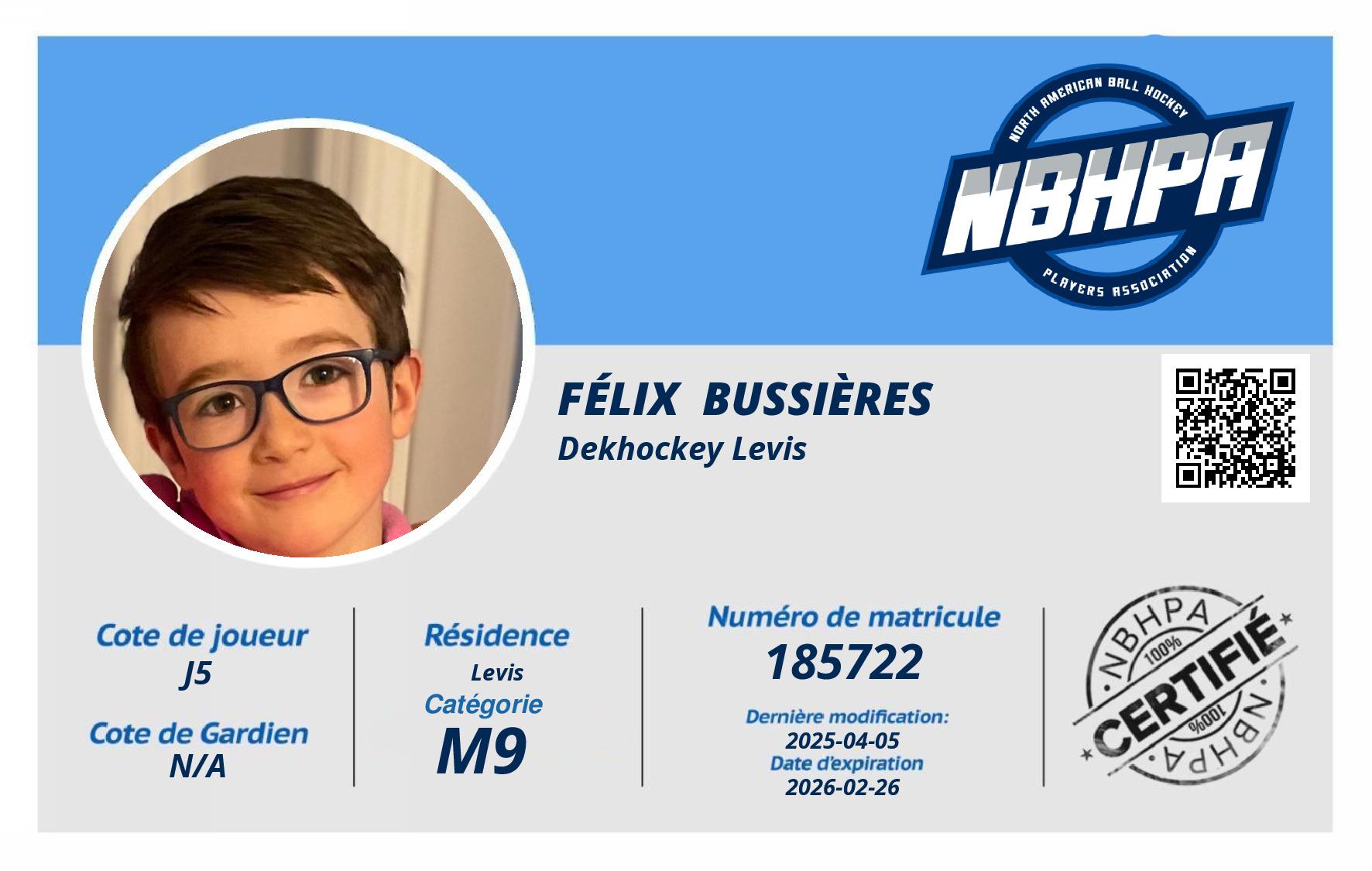 Félix  Bussières 