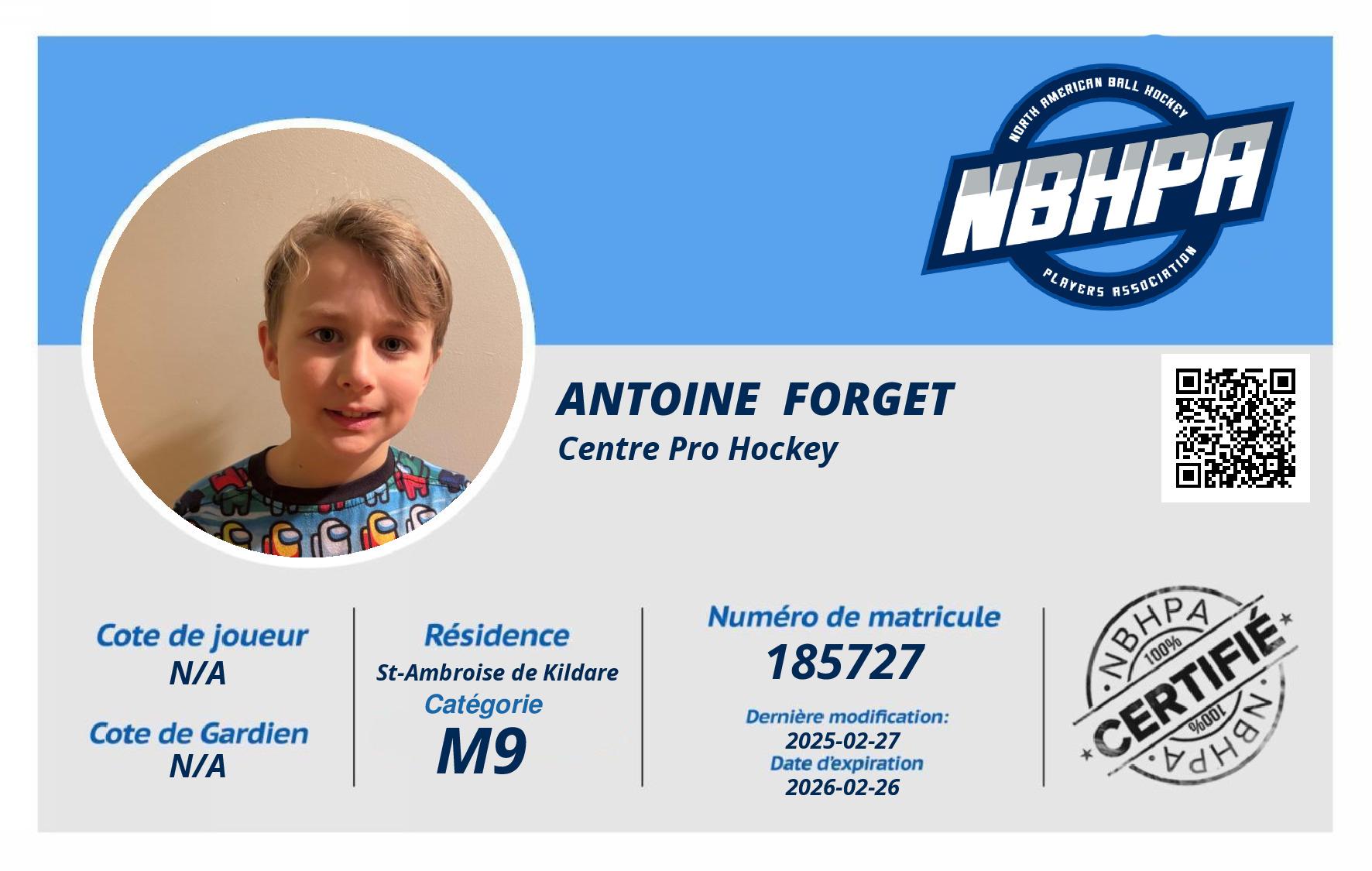 Antoine  Forget