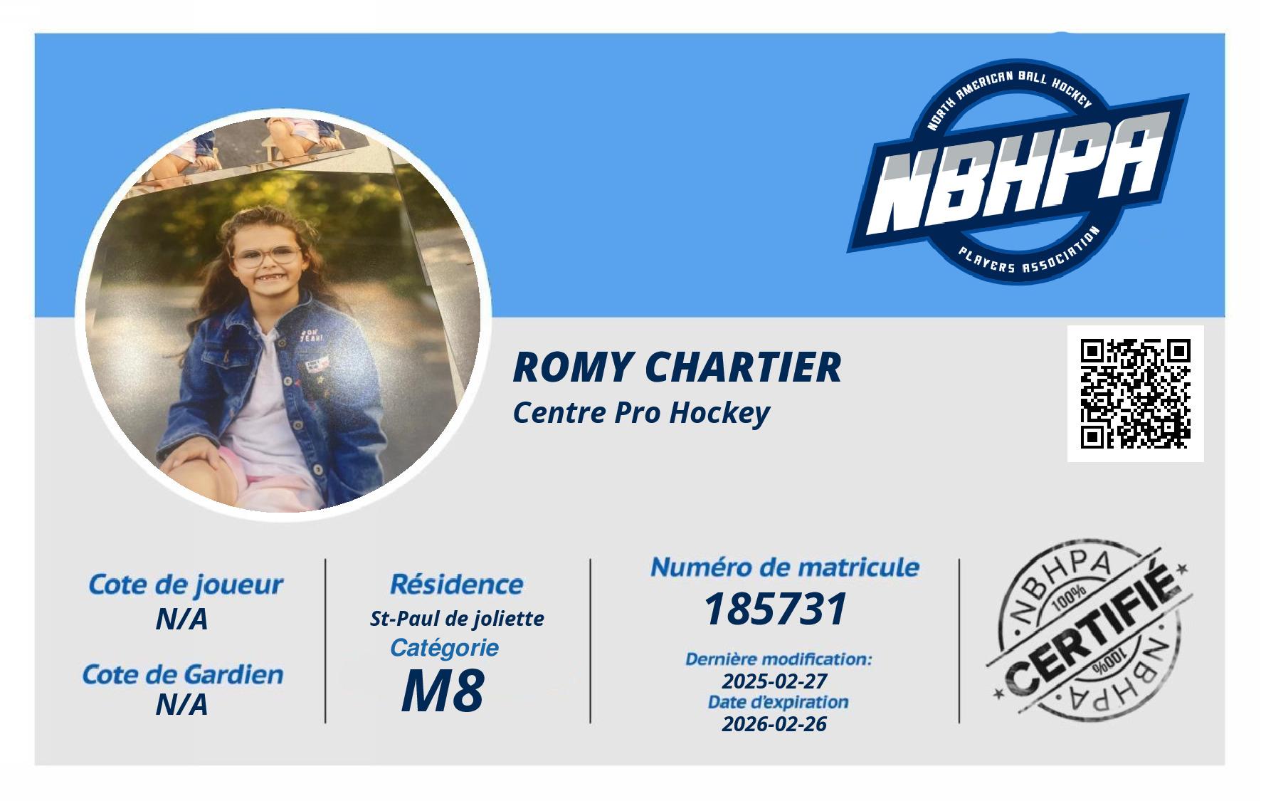 Romy Chartier