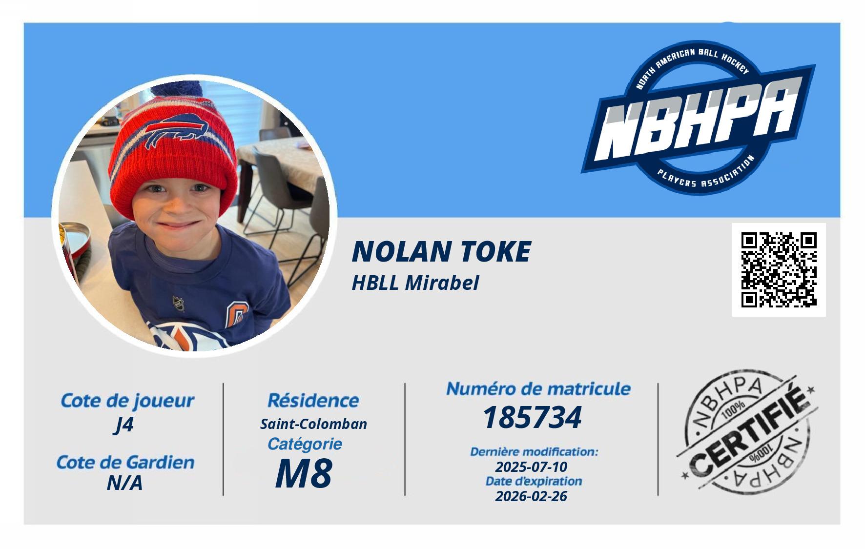 Nolan Toke