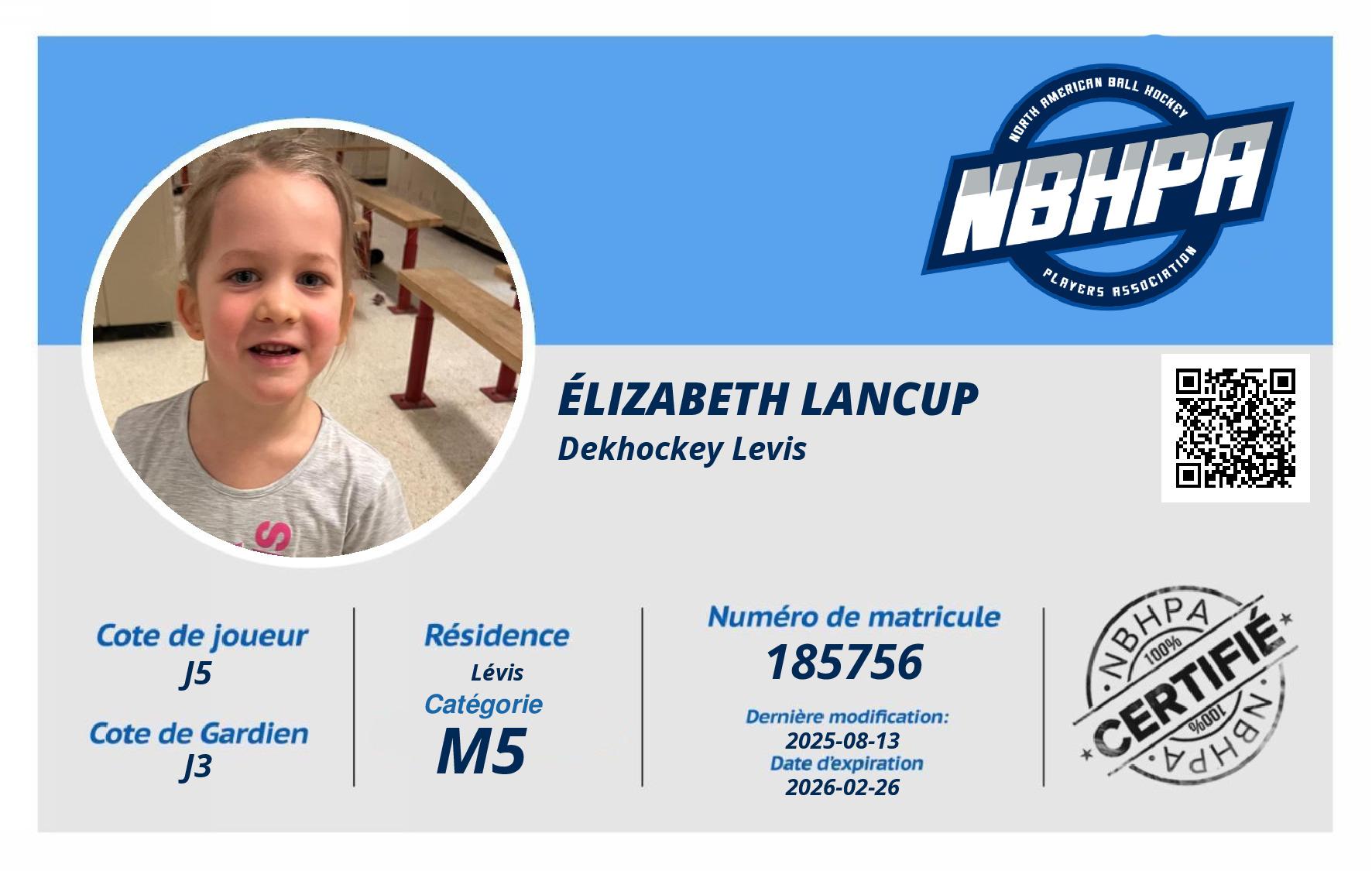 Élizabeth Lancup