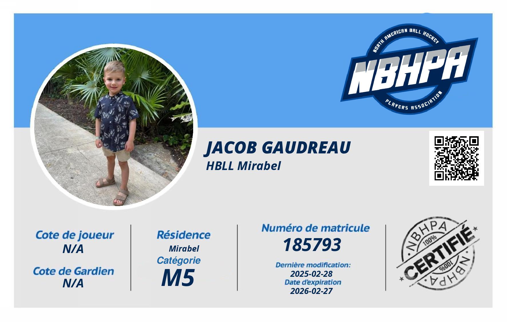 Jacob Gaudreau