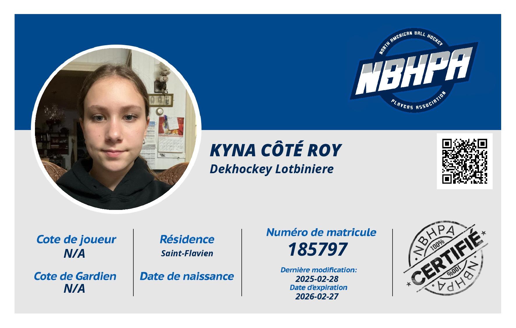 Kyna Côté Roy