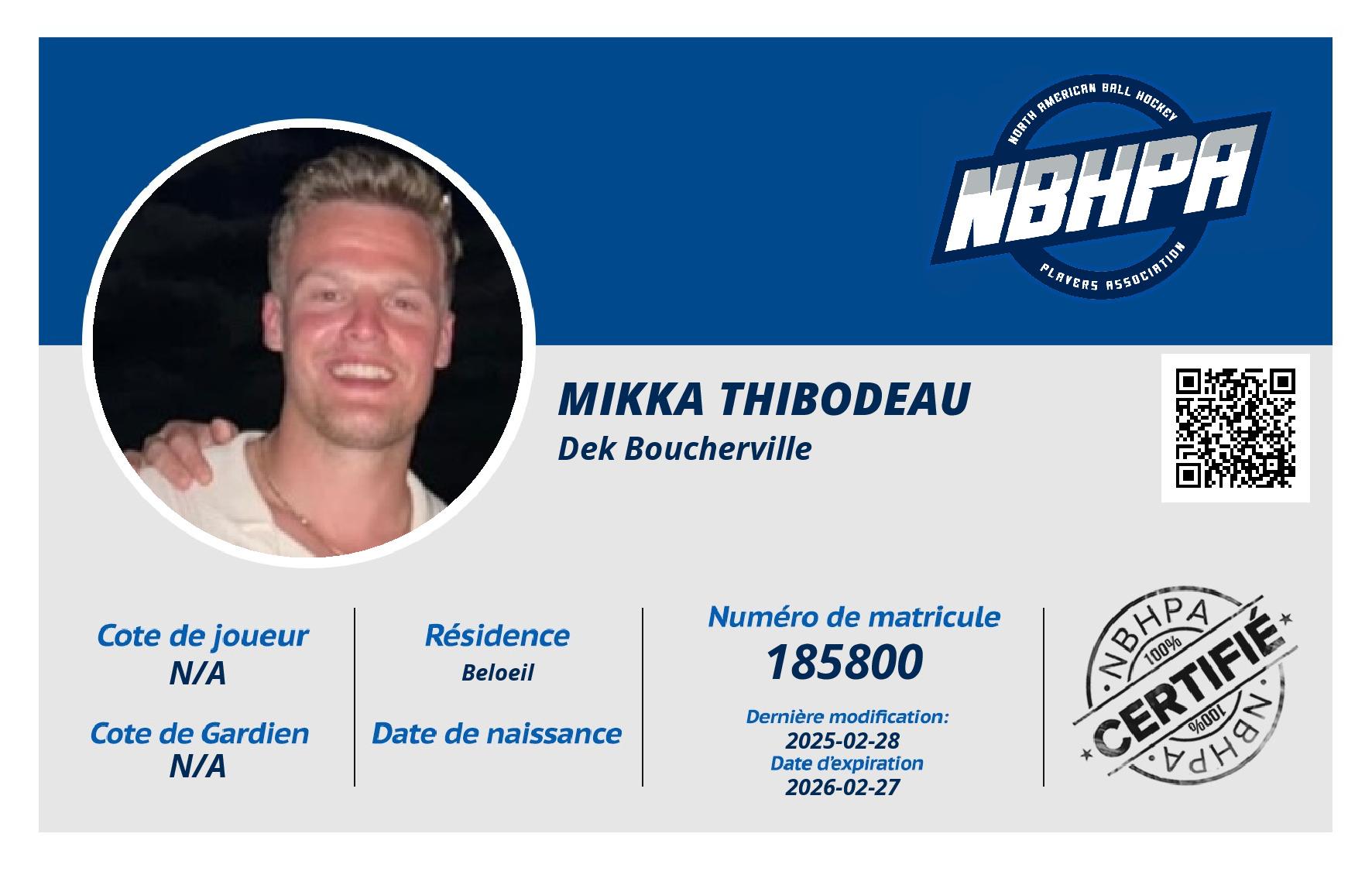 Mikka Thibodeau