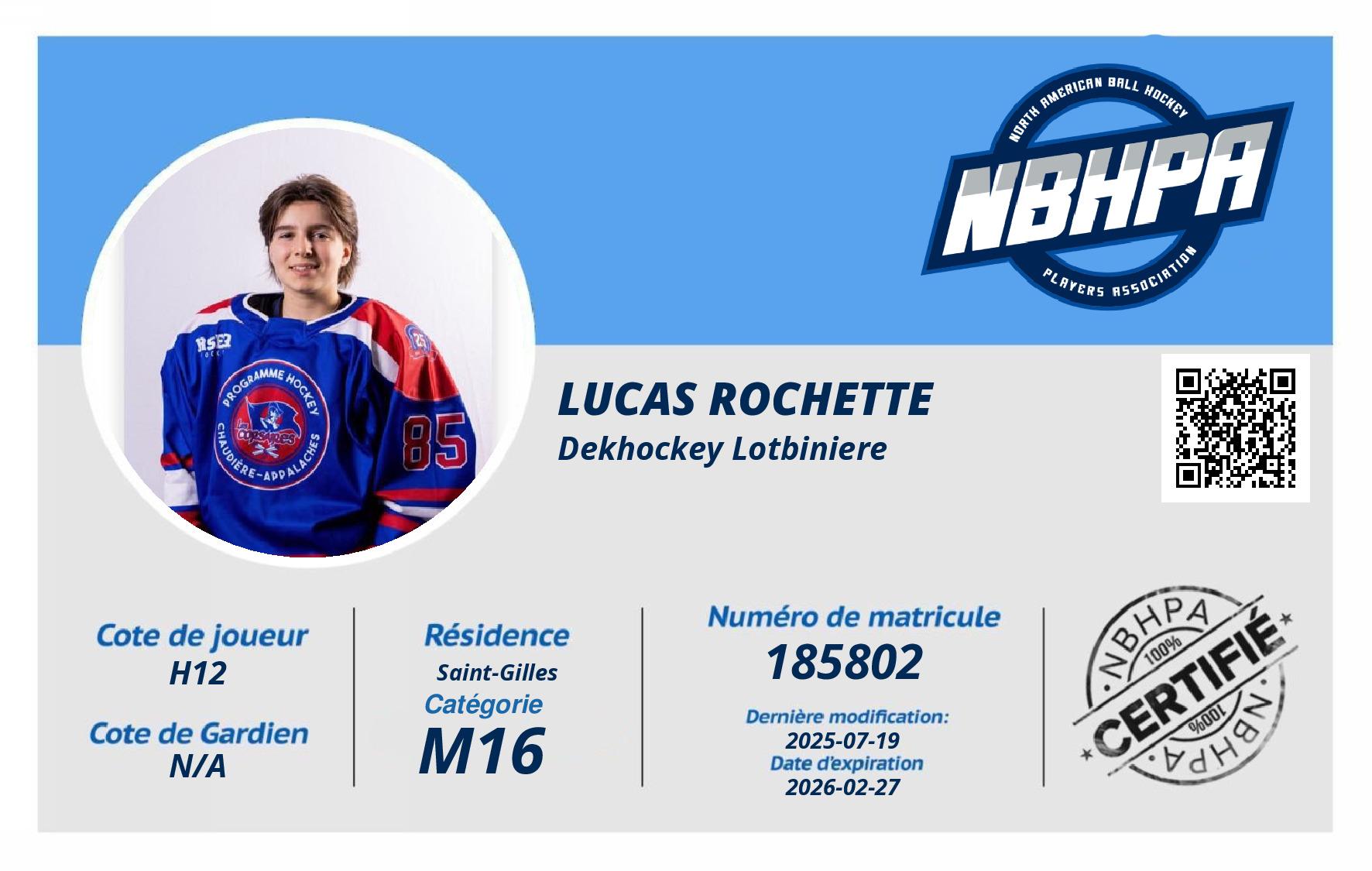 Lucas Rochette