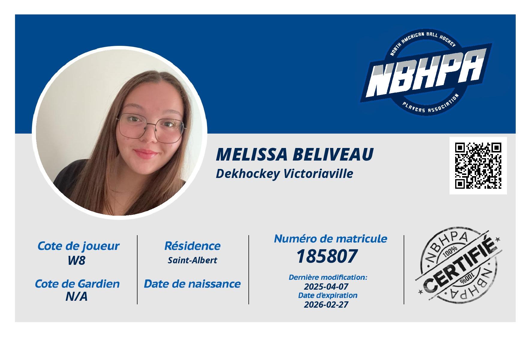 Melissa Beliveau