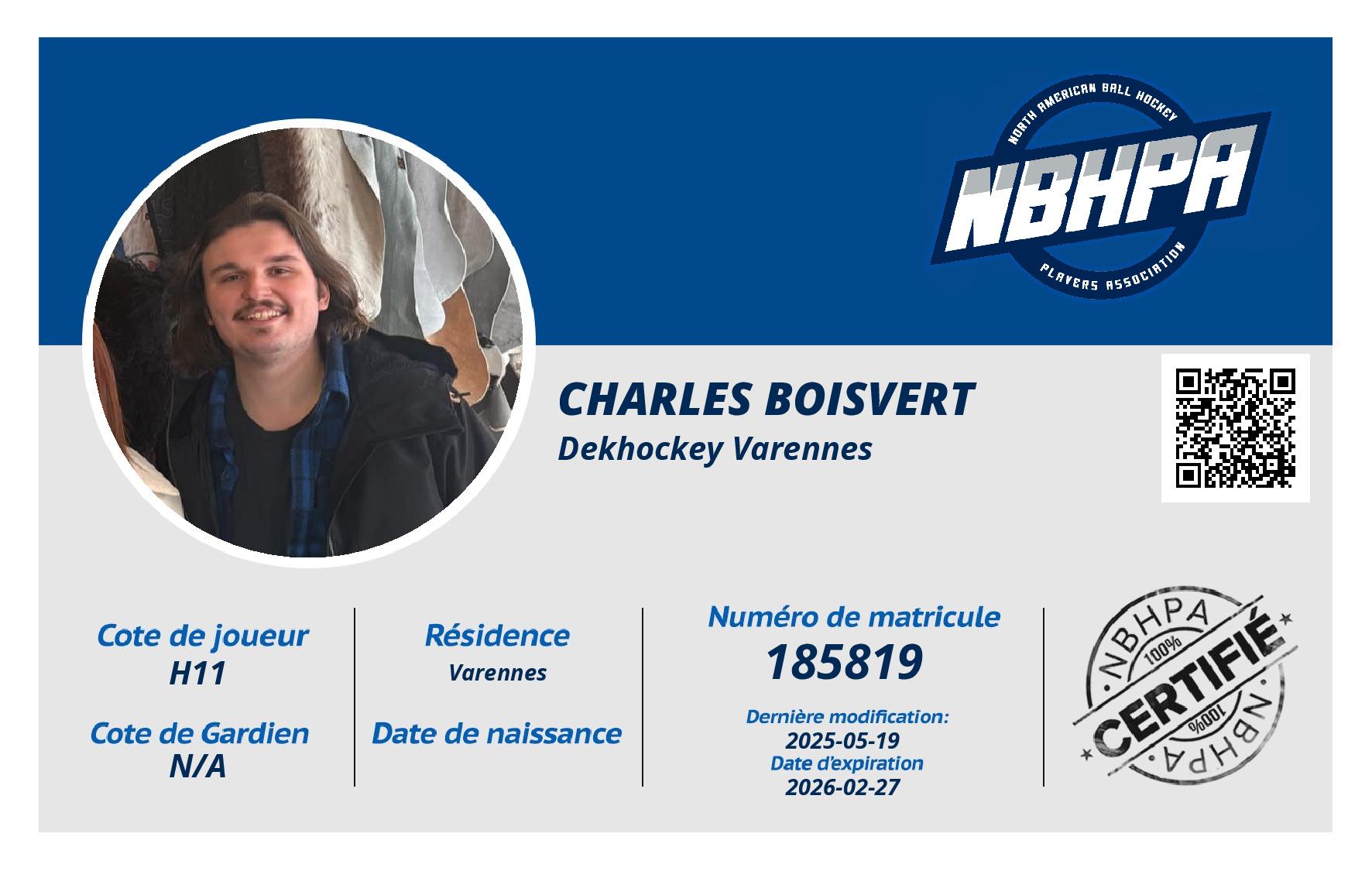 Charles Boisvert