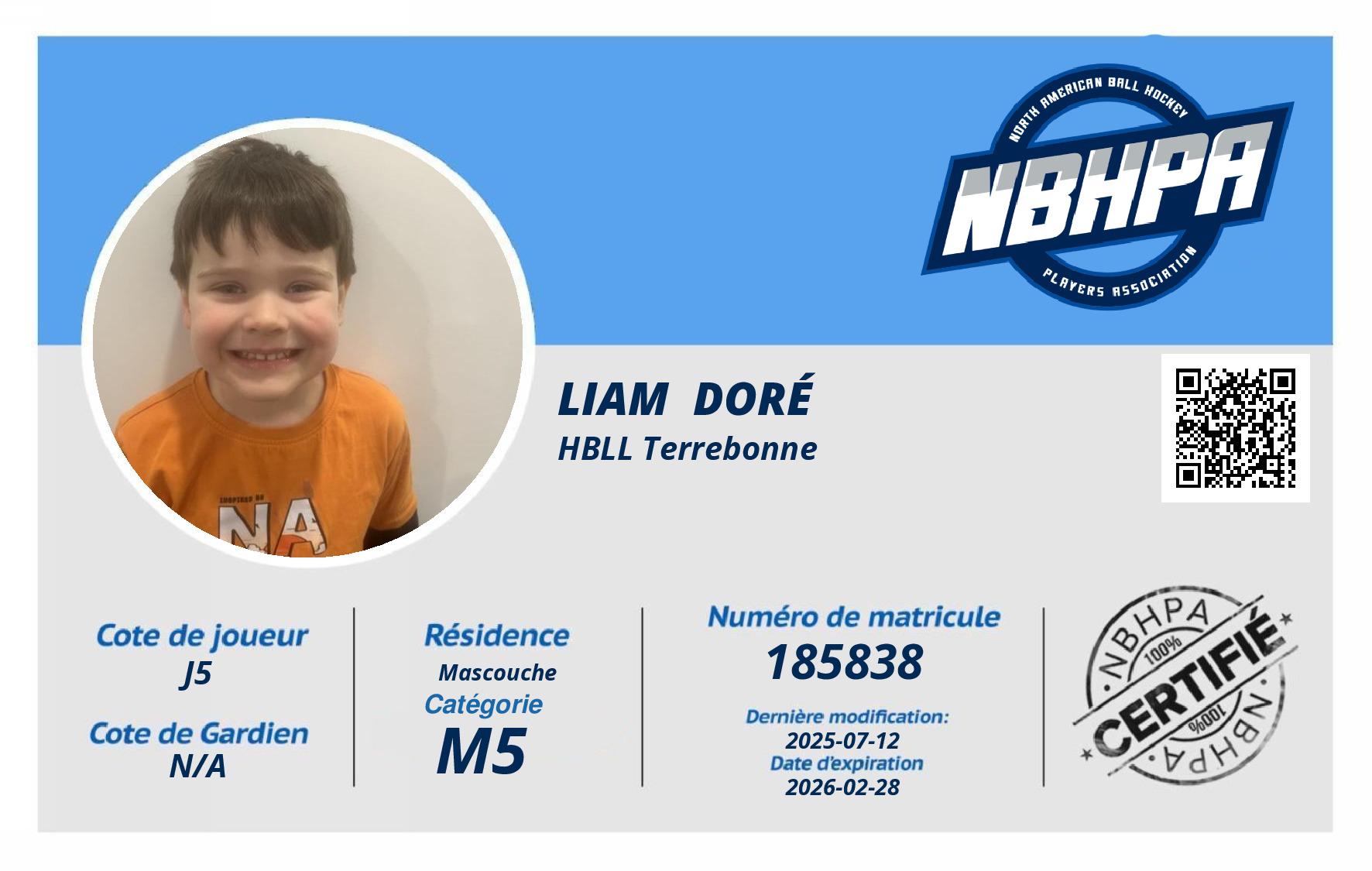 Liam  Doré