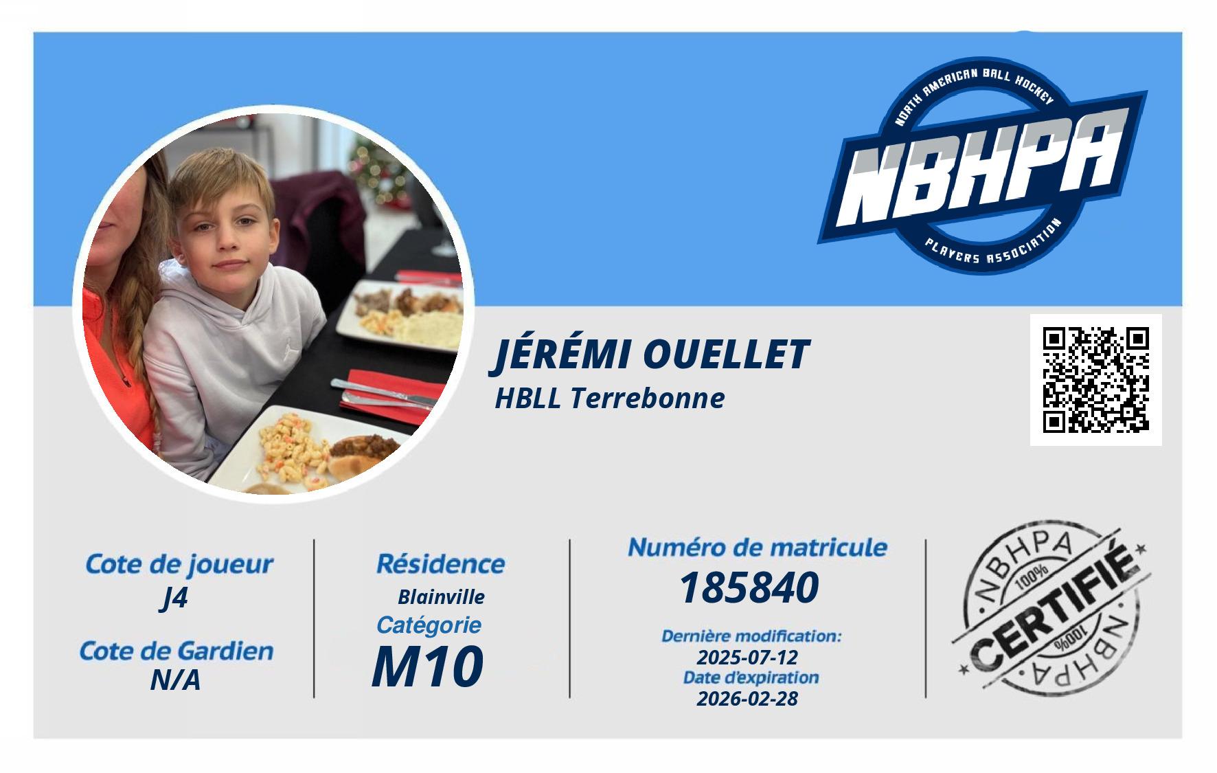Jérémi Ouellet