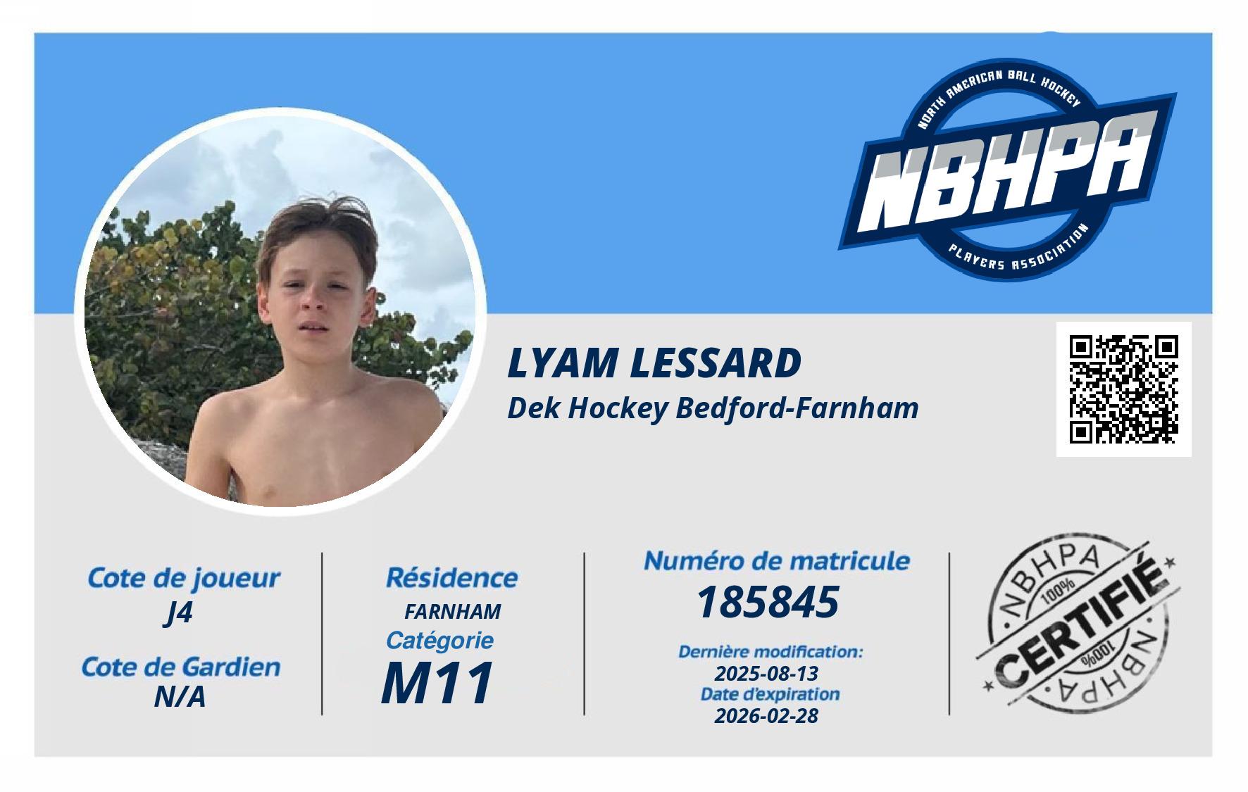 Lyam Lessard
