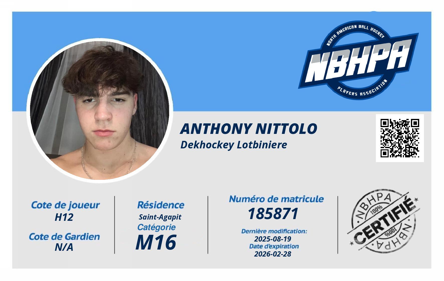 Anthony Nittolo