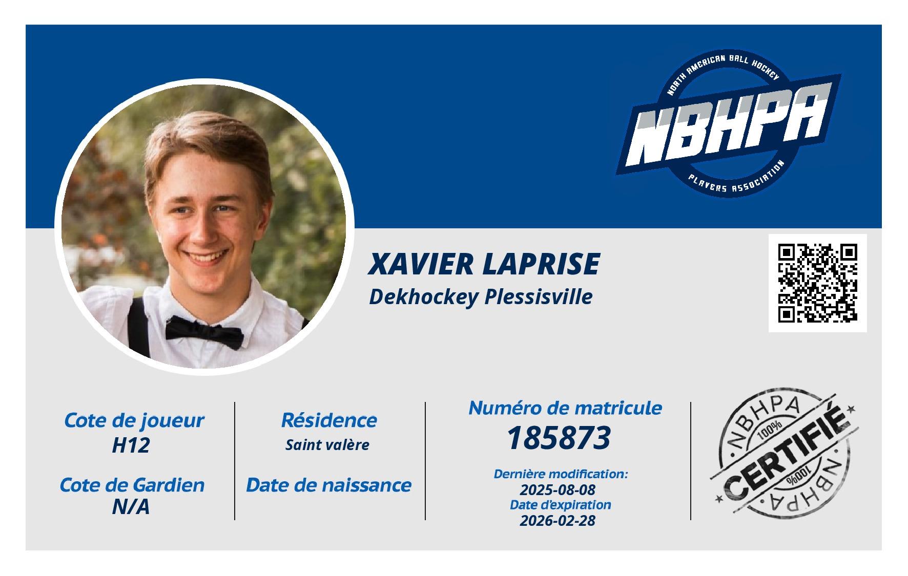 Xavier Laprise