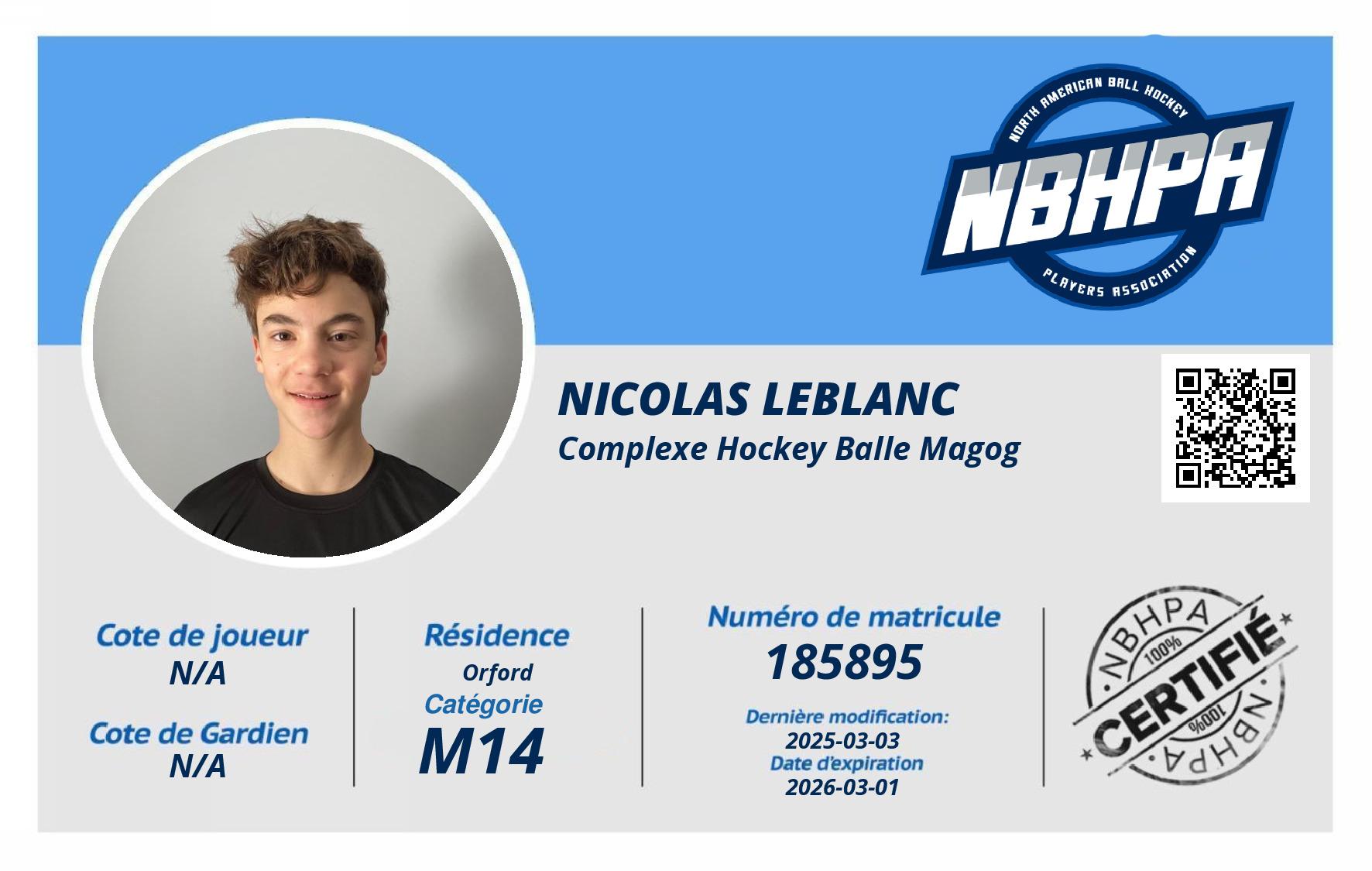 Nicolas Leblanc