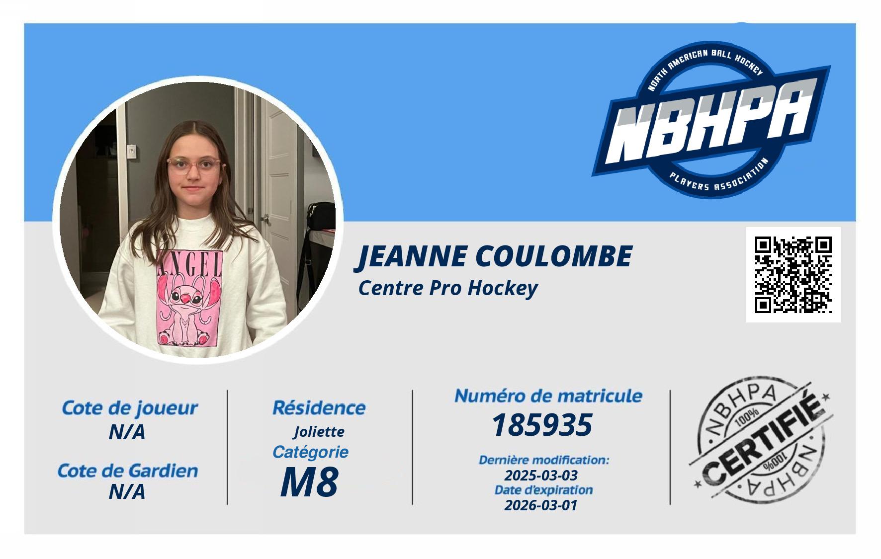 Jeanne Coulombe