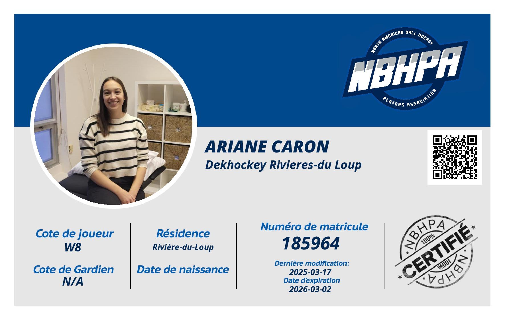 Ariane Caron