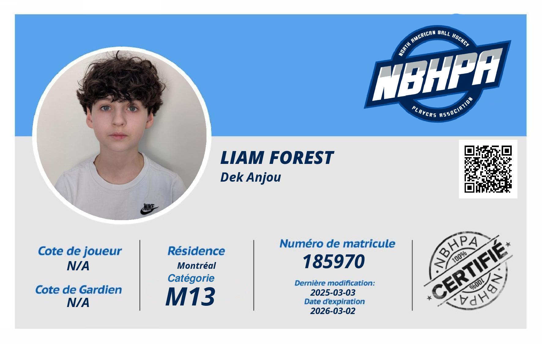Liam Forest