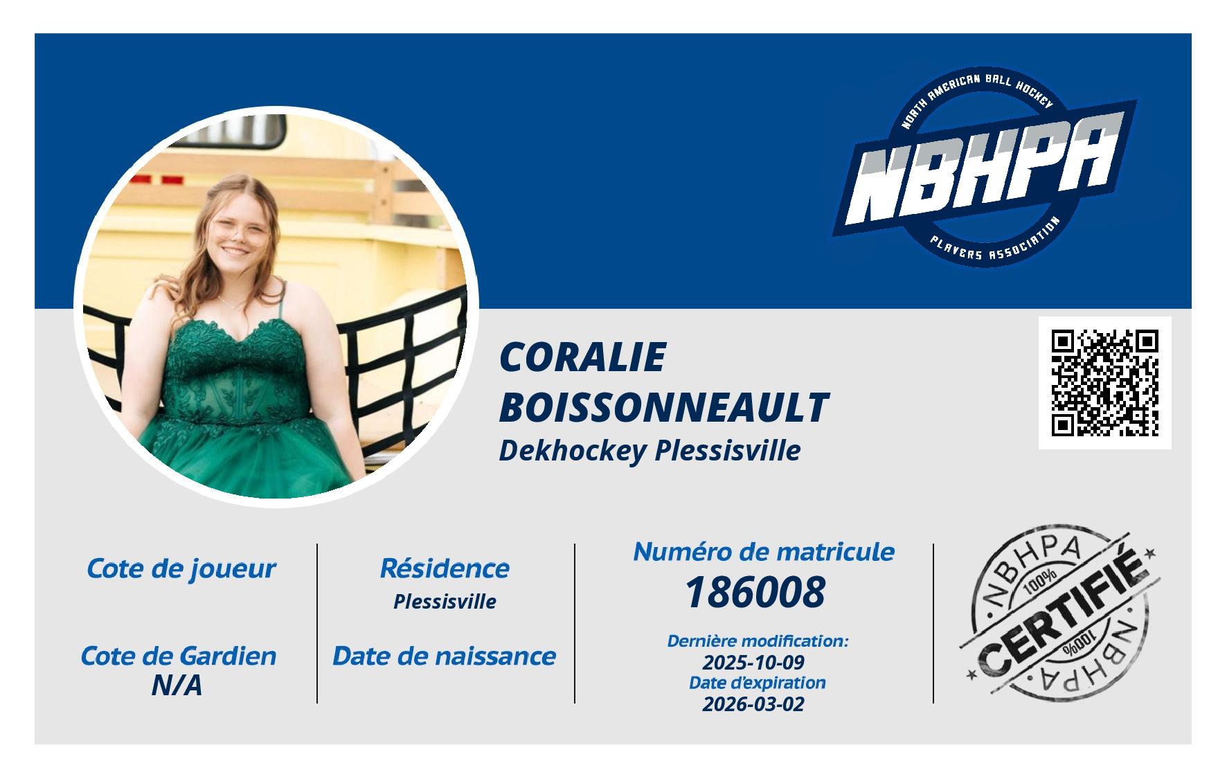 Coralie Boissonneault