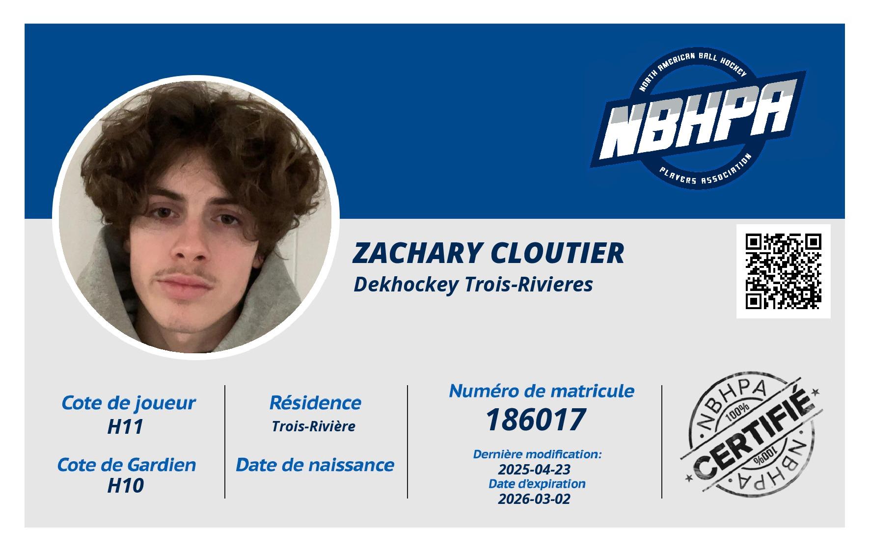 Zachary Cloutier